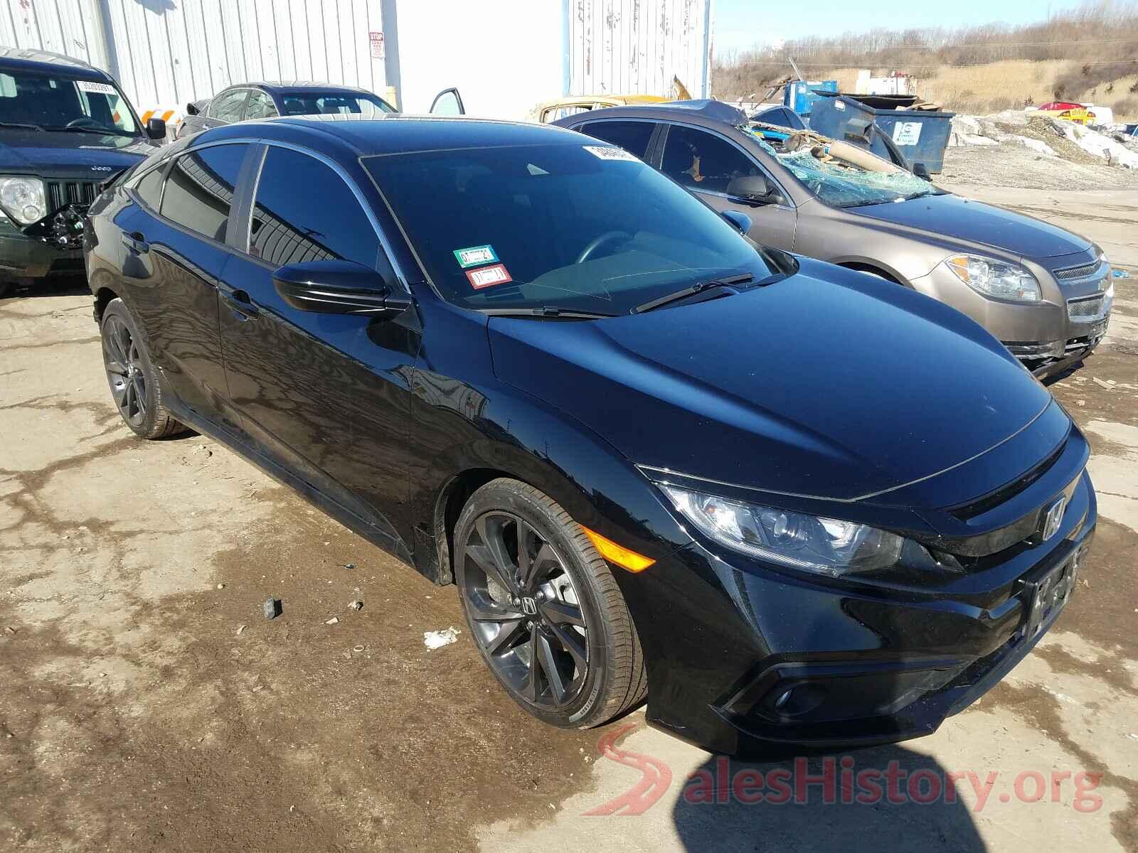 2HGFC2F86KH536123 2019 HONDA CIVIC