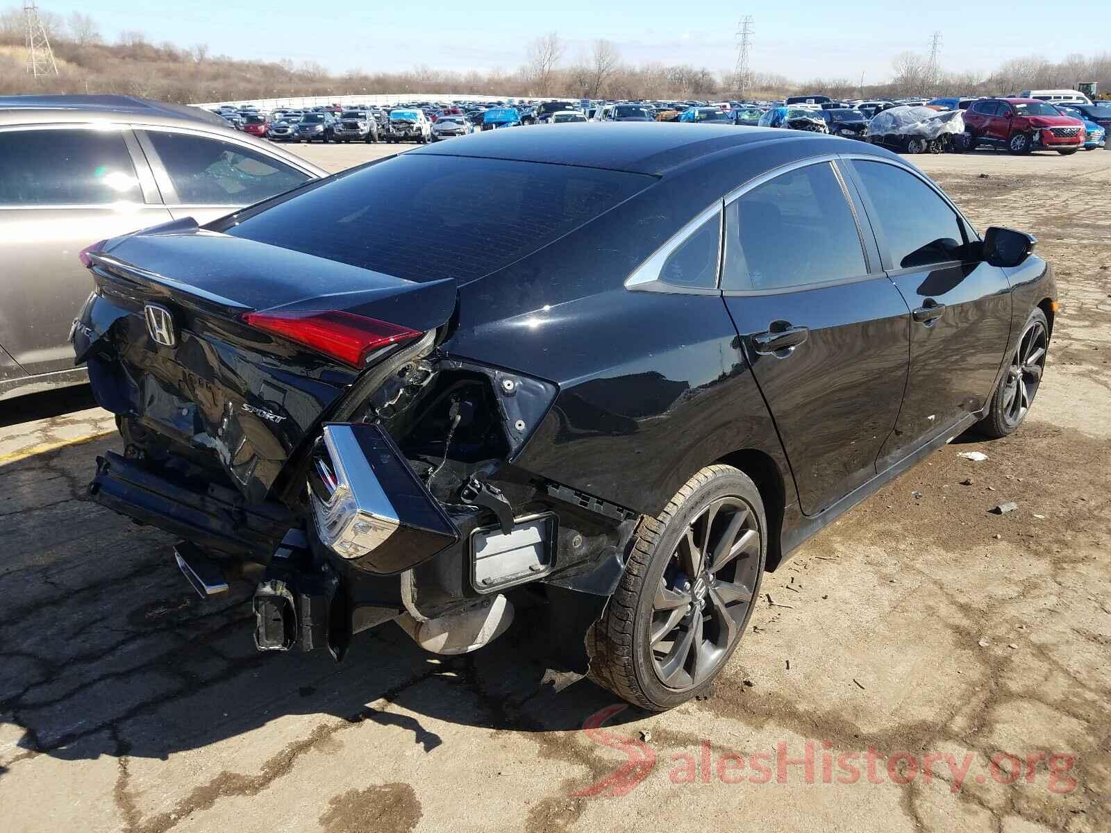 2HGFC2F86KH536123 2019 HONDA CIVIC