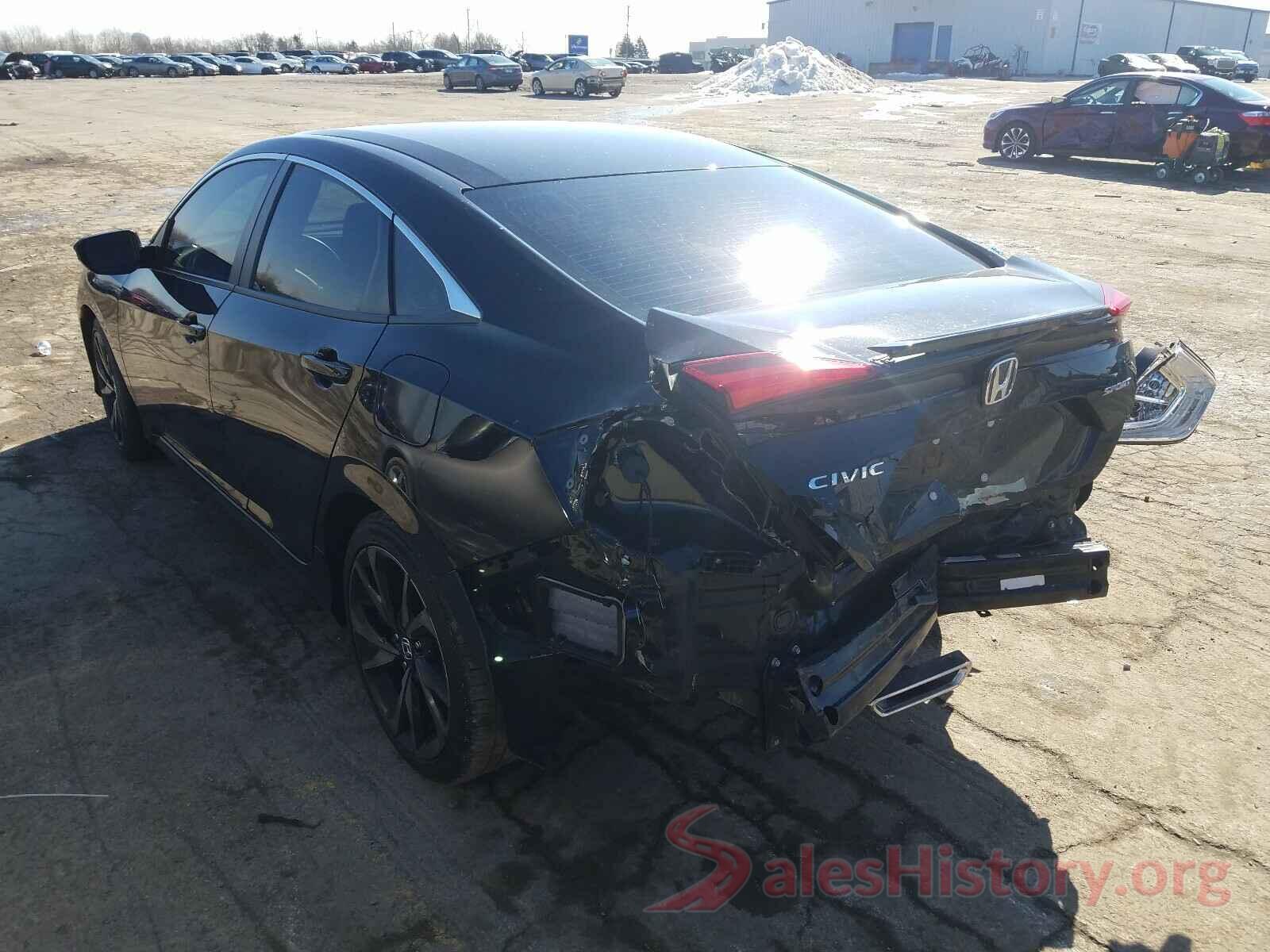 2HGFC2F86KH536123 2019 HONDA CIVIC