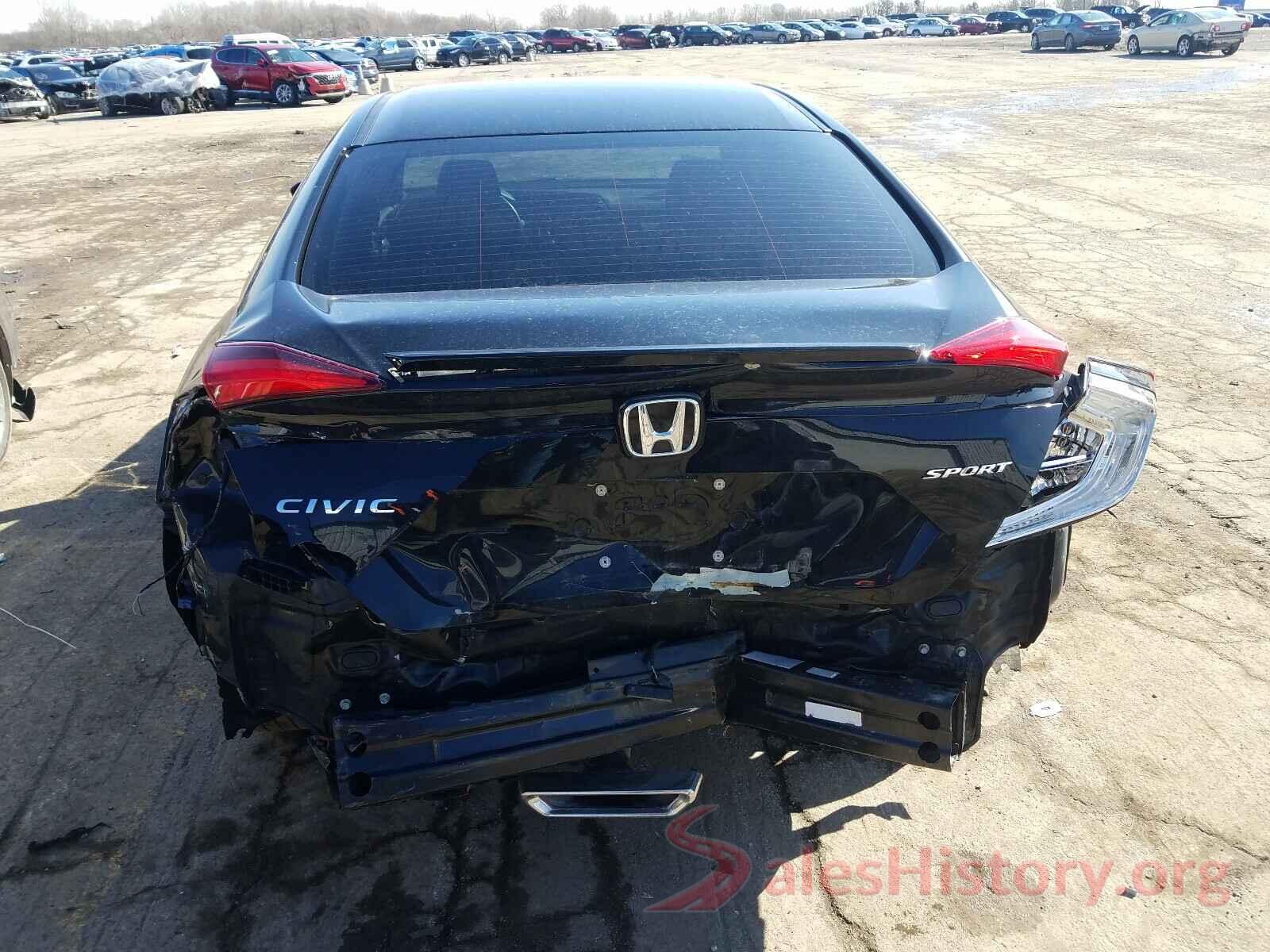 2HGFC2F86KH536123 2019 HONDA CIVIC