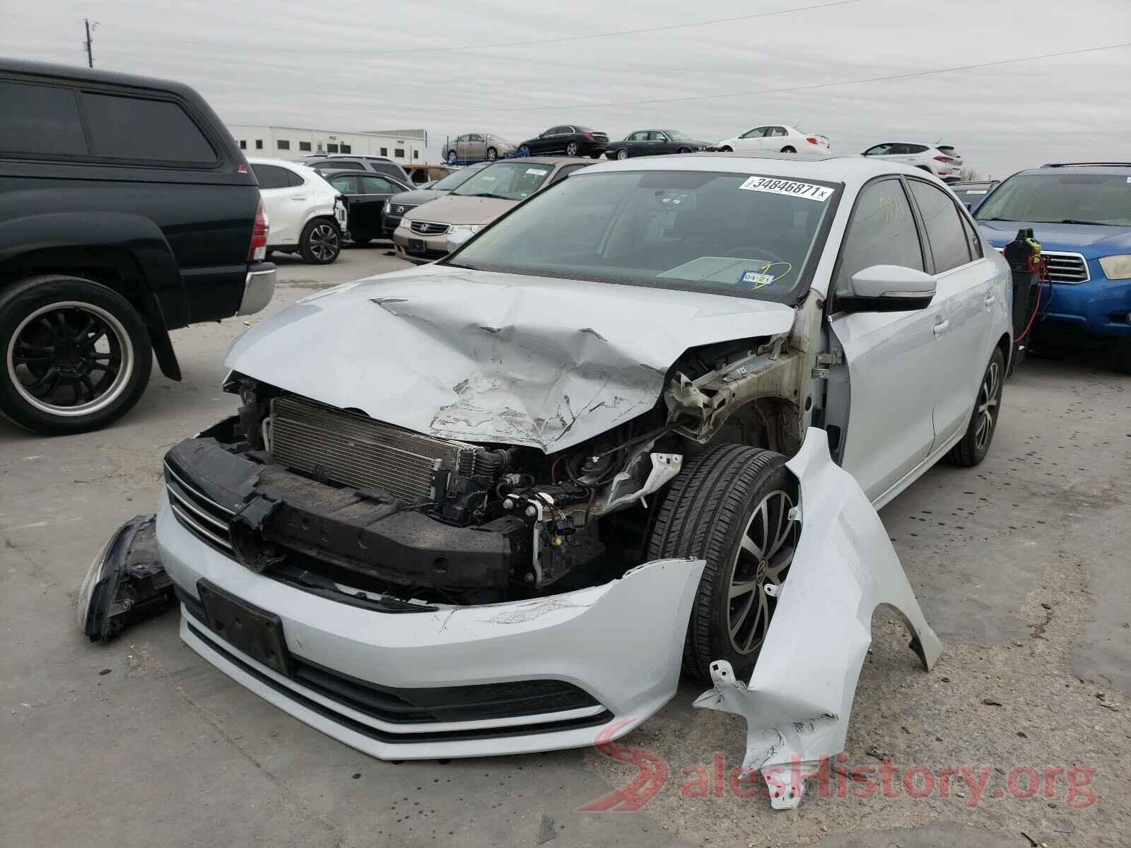 3VWDB7AJ2HM352160 2017 VOLKSWAGEN JETTA