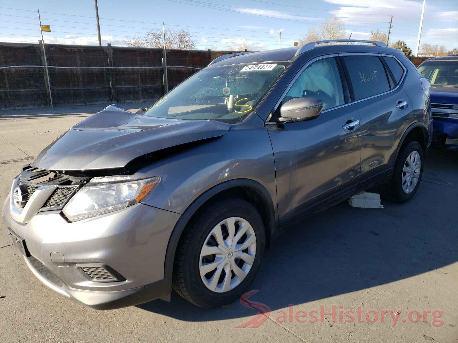 KNMAT2MVXGP659704 2016 NISSAN ROGUE