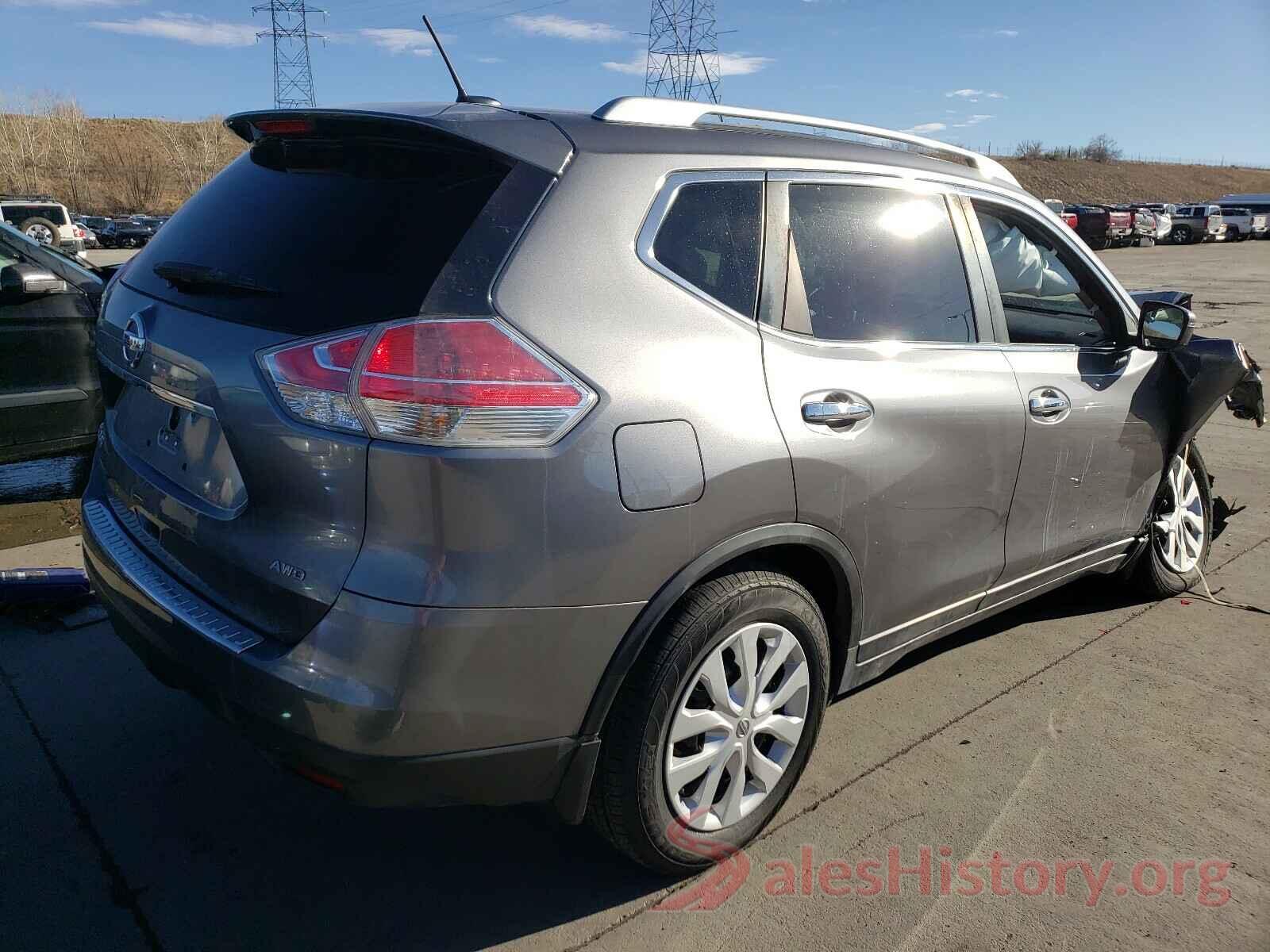 KNMAT2MVXGP659704 2016 NISSAN ROGUE