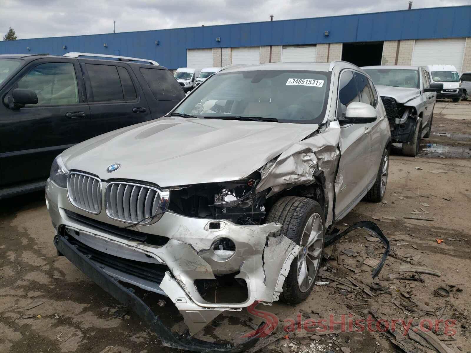 5UXWX9C54G0D64290 2016 BMW X3