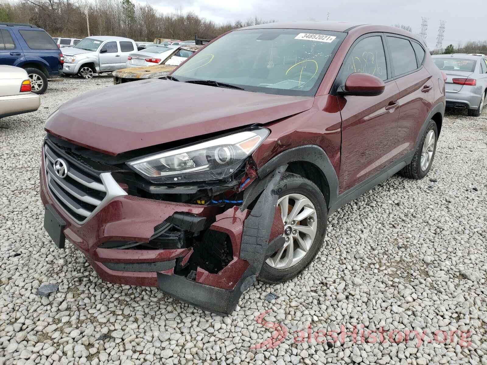 KM8J23A43HU313352 2017 HYUNDAI TUCSON