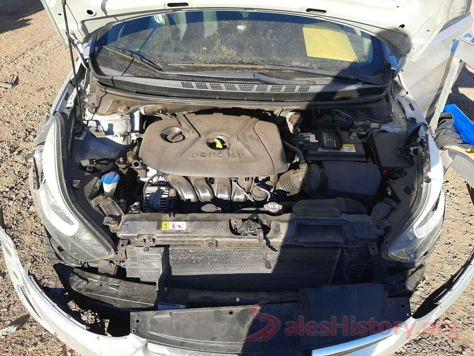 5NPDH4AE8GH714029 2016 HYUNDAI ELANTRA