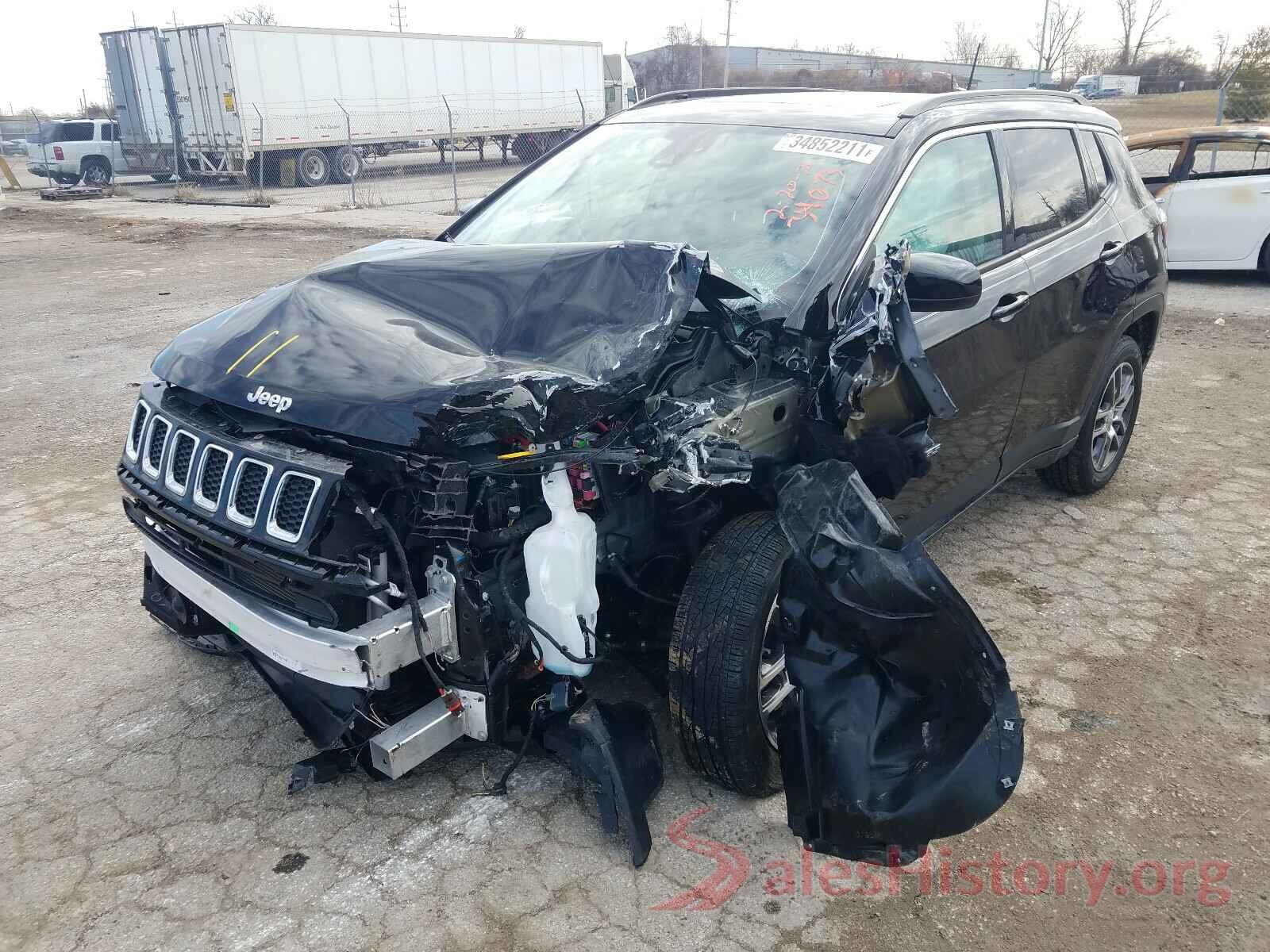 3C4NJDBB2LT234656 2020 JEEP COMPASS