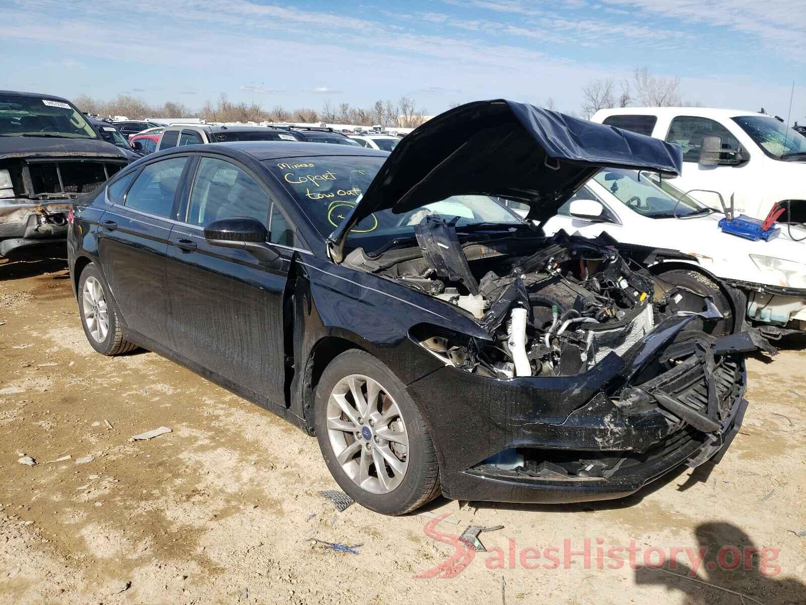 3FA6P0HD9HR274425 2017 FORD FUSION