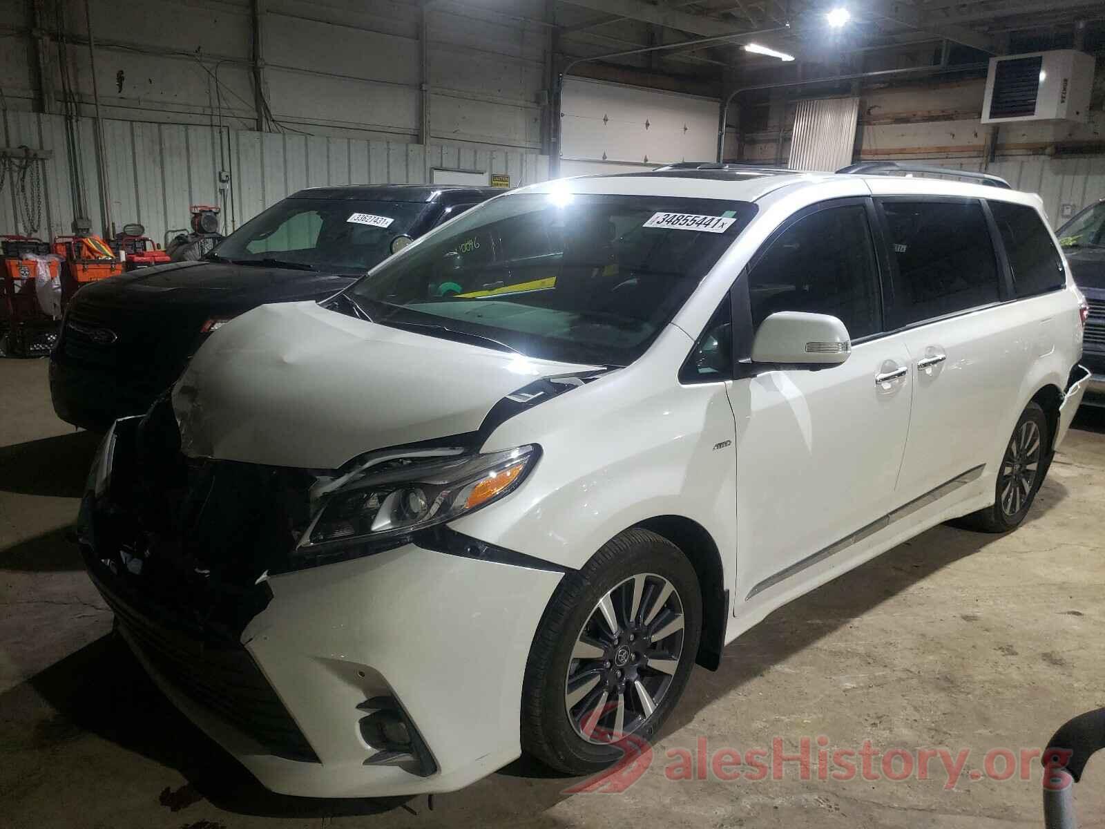 5TDDZ3DC5KS224863 2019 TOYOTA SIENNA