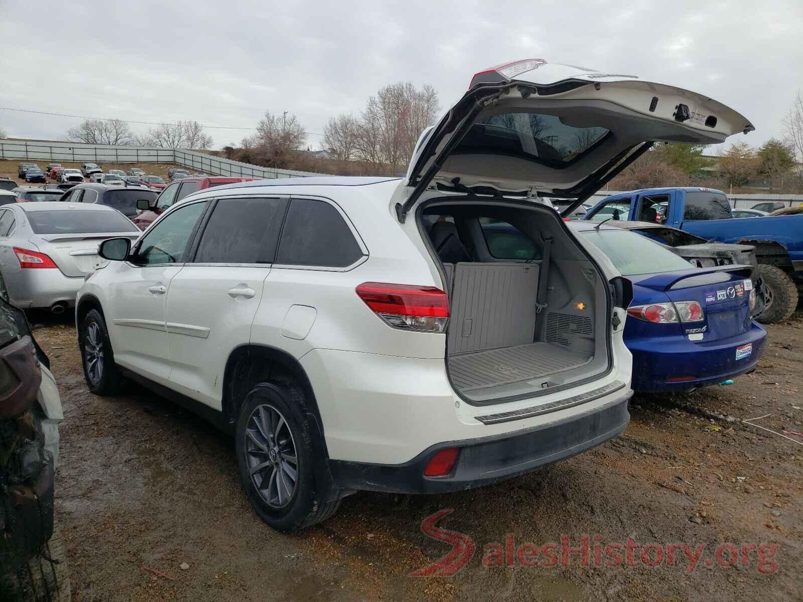 5TDJZRFH8KS935178 2019 TOYOTA HIGHLANDER