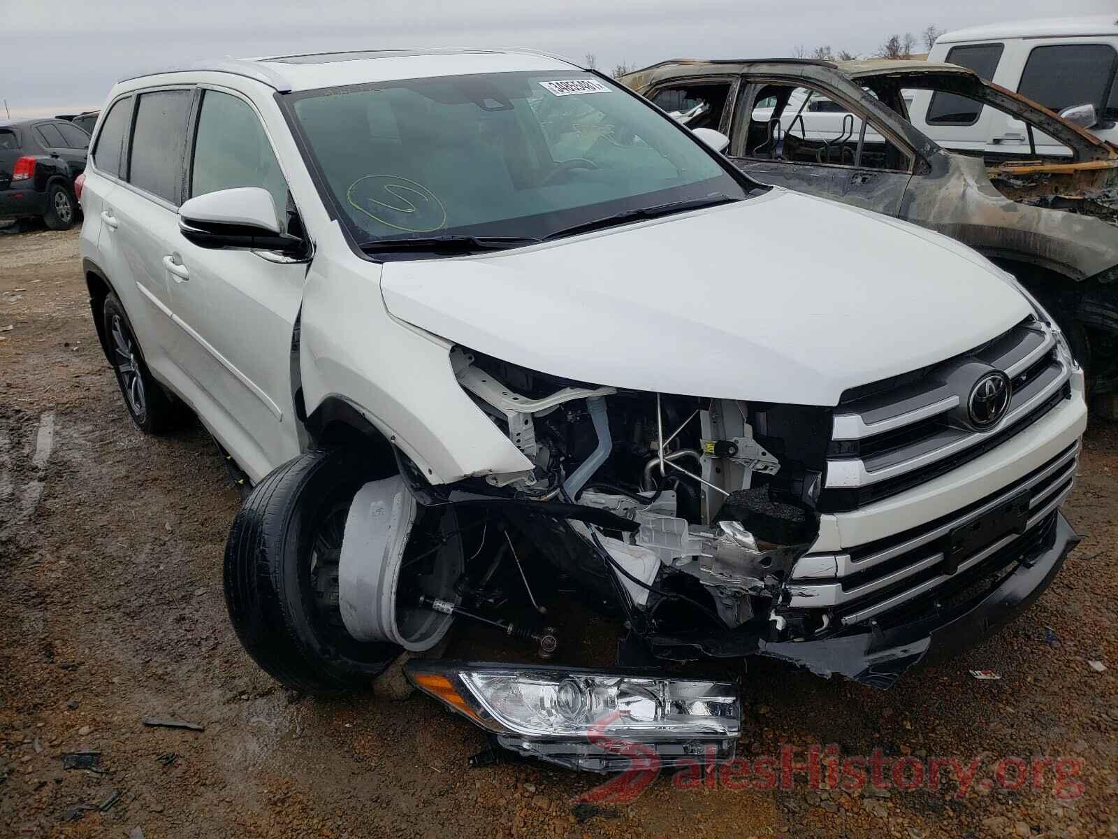 5TDJZRFH8KS935178 2019 TOYOTA HIGHLANDER