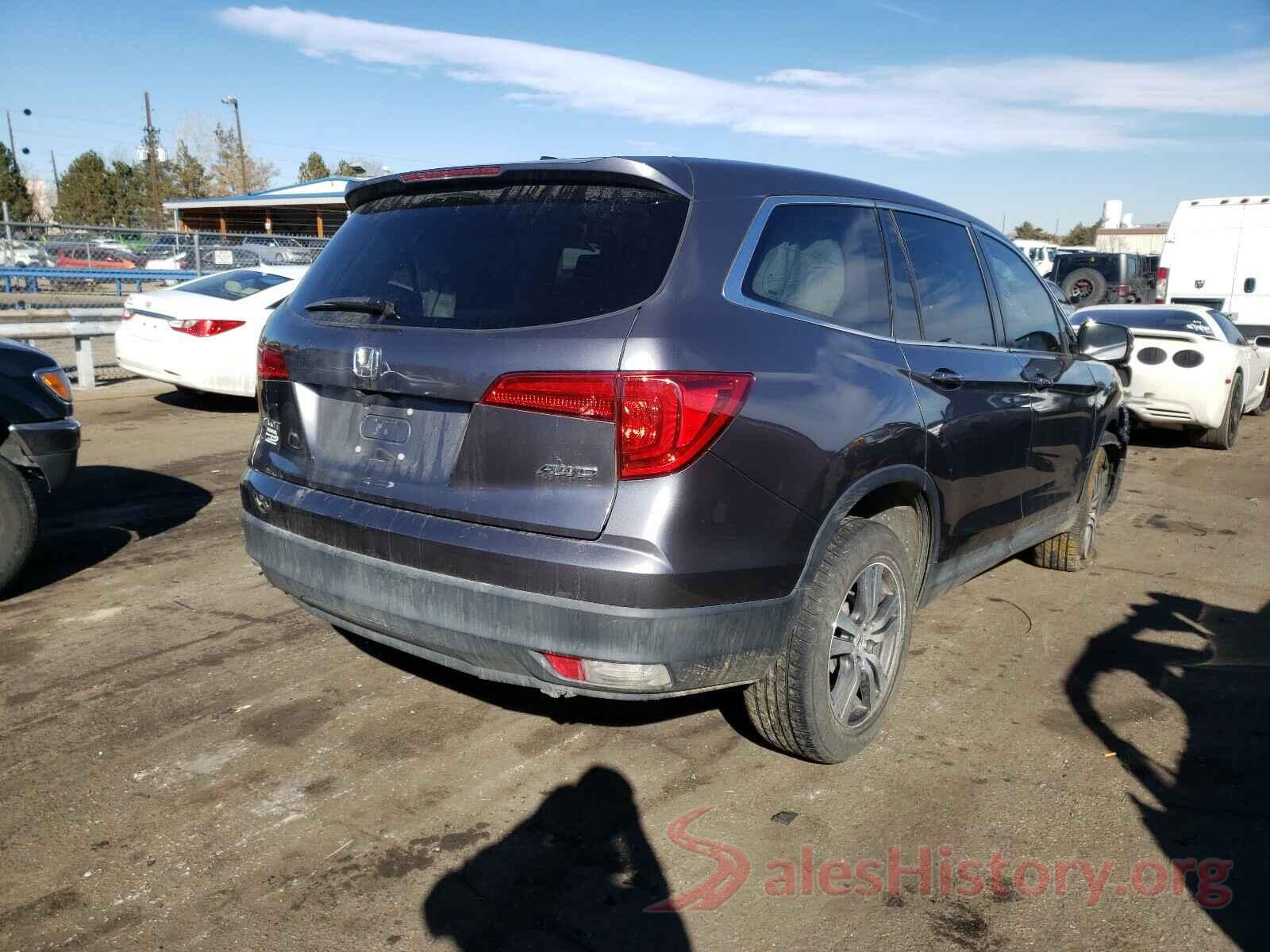 5FNYF6H5XGB128052 2016 HONDA PILOT