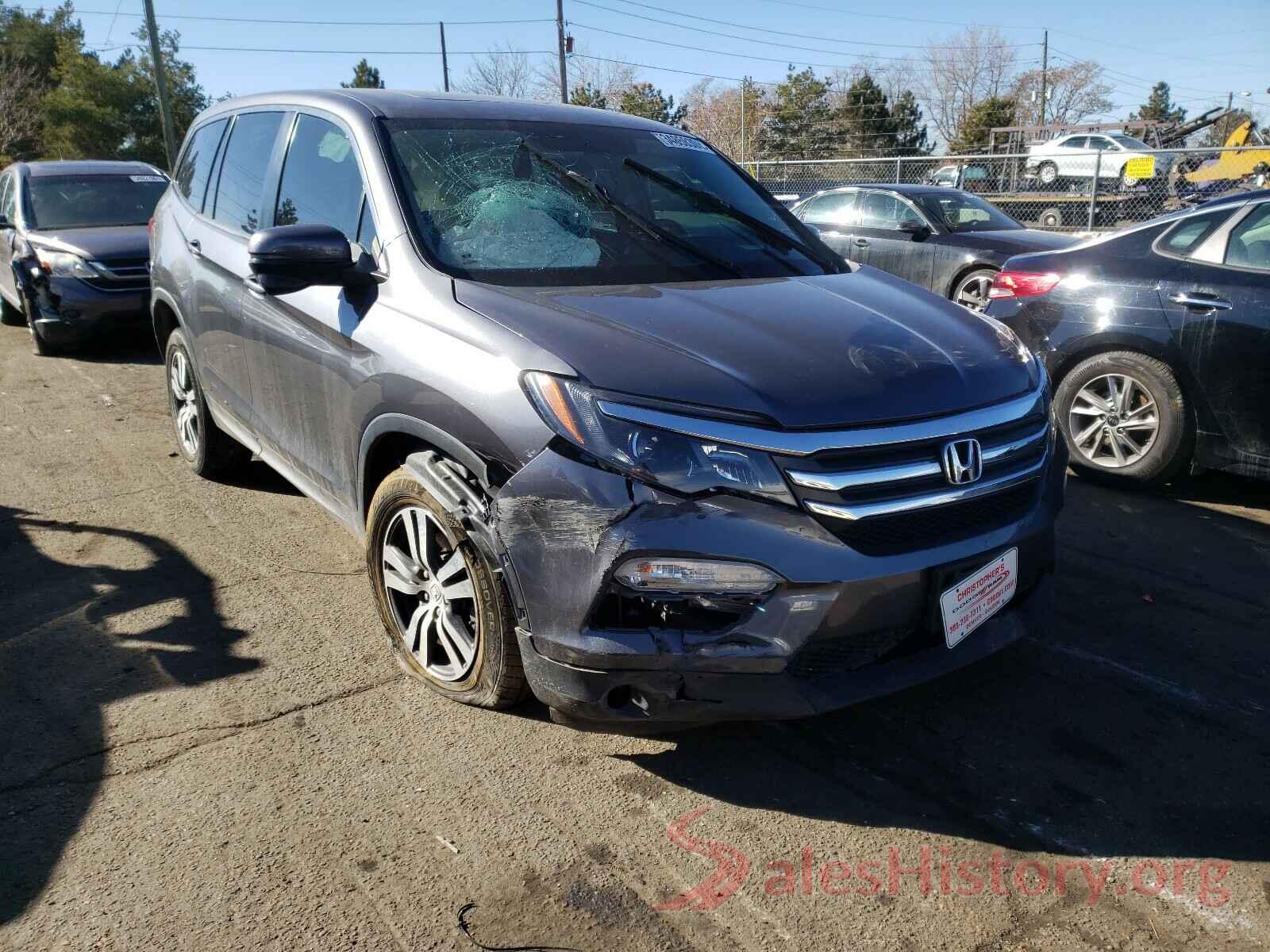 5FNYF6H5XGB128052 2016 HONDA PILOT