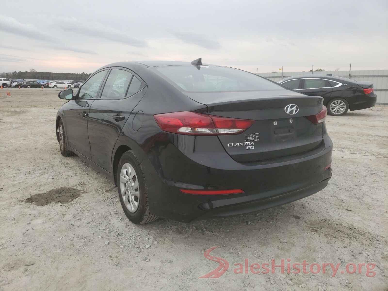 5NPD74LF5HH149457 2017 HYUNDAI ELANTRA