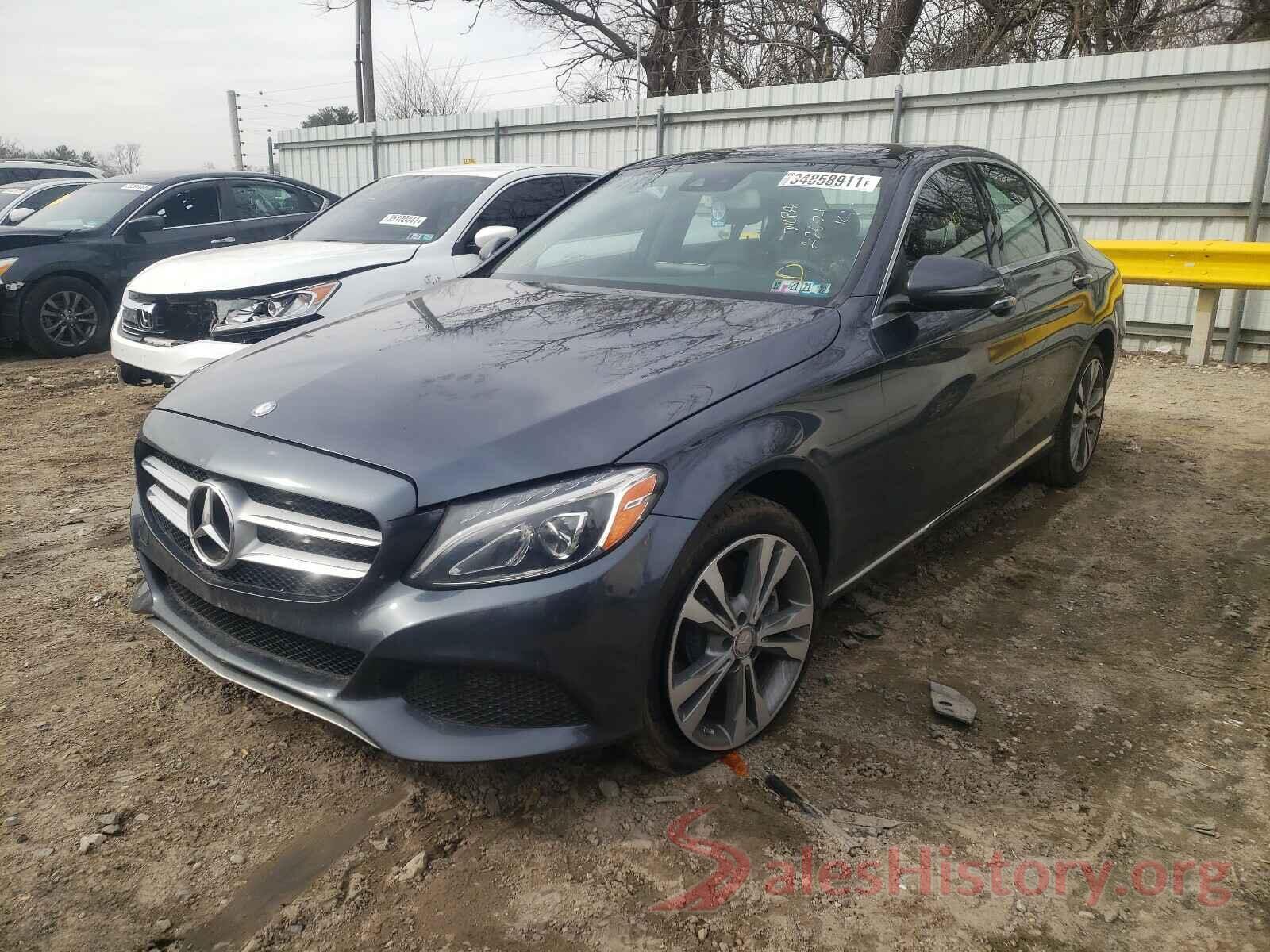 55SWF4KB4GU143414 2016 MERCEDES-BENZ C CLASS