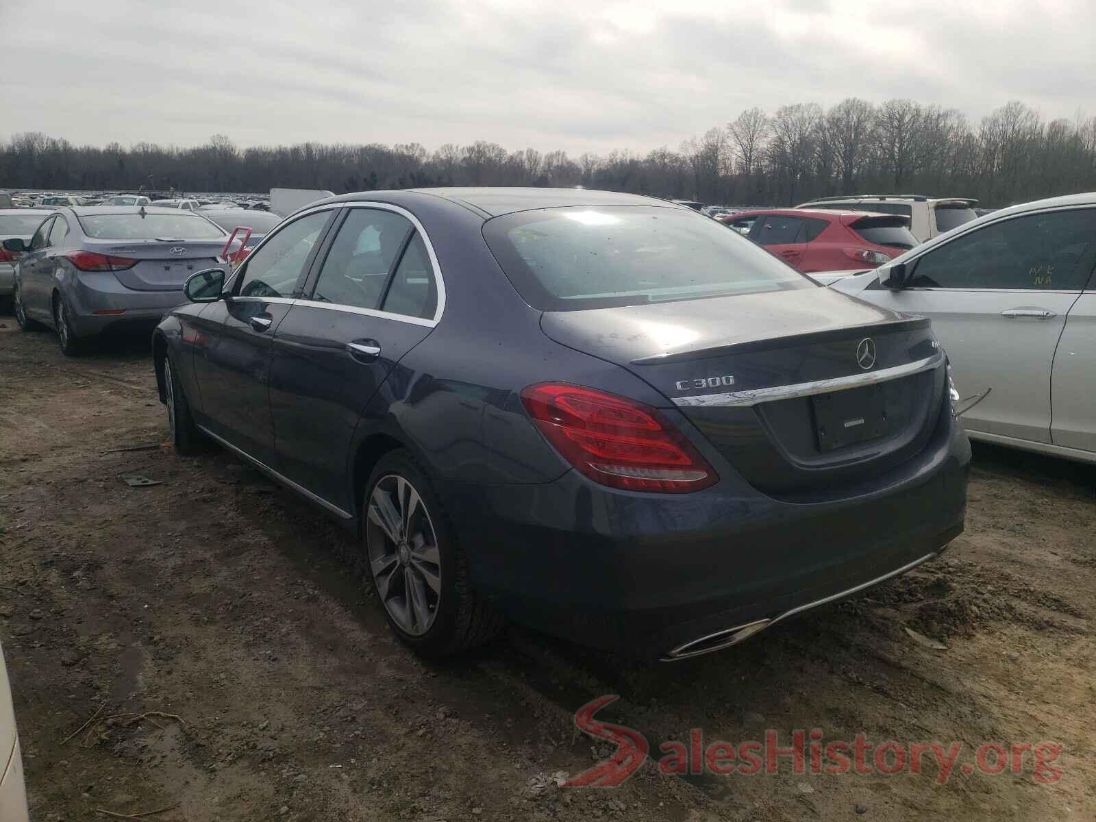 55SWF4KB4GU143414 2016 MERCEDES-BENZ C CLASS