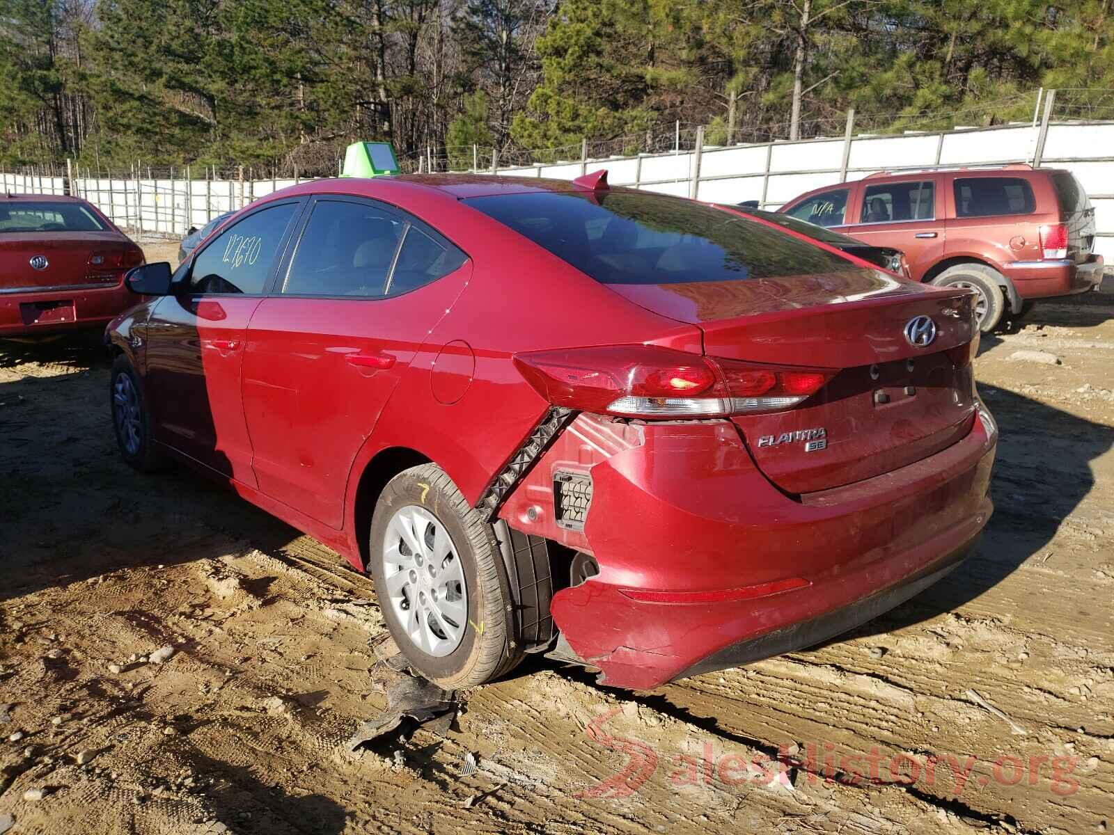 KMHD74LF5HU357467 2017 HYUNDAI ELANTRA