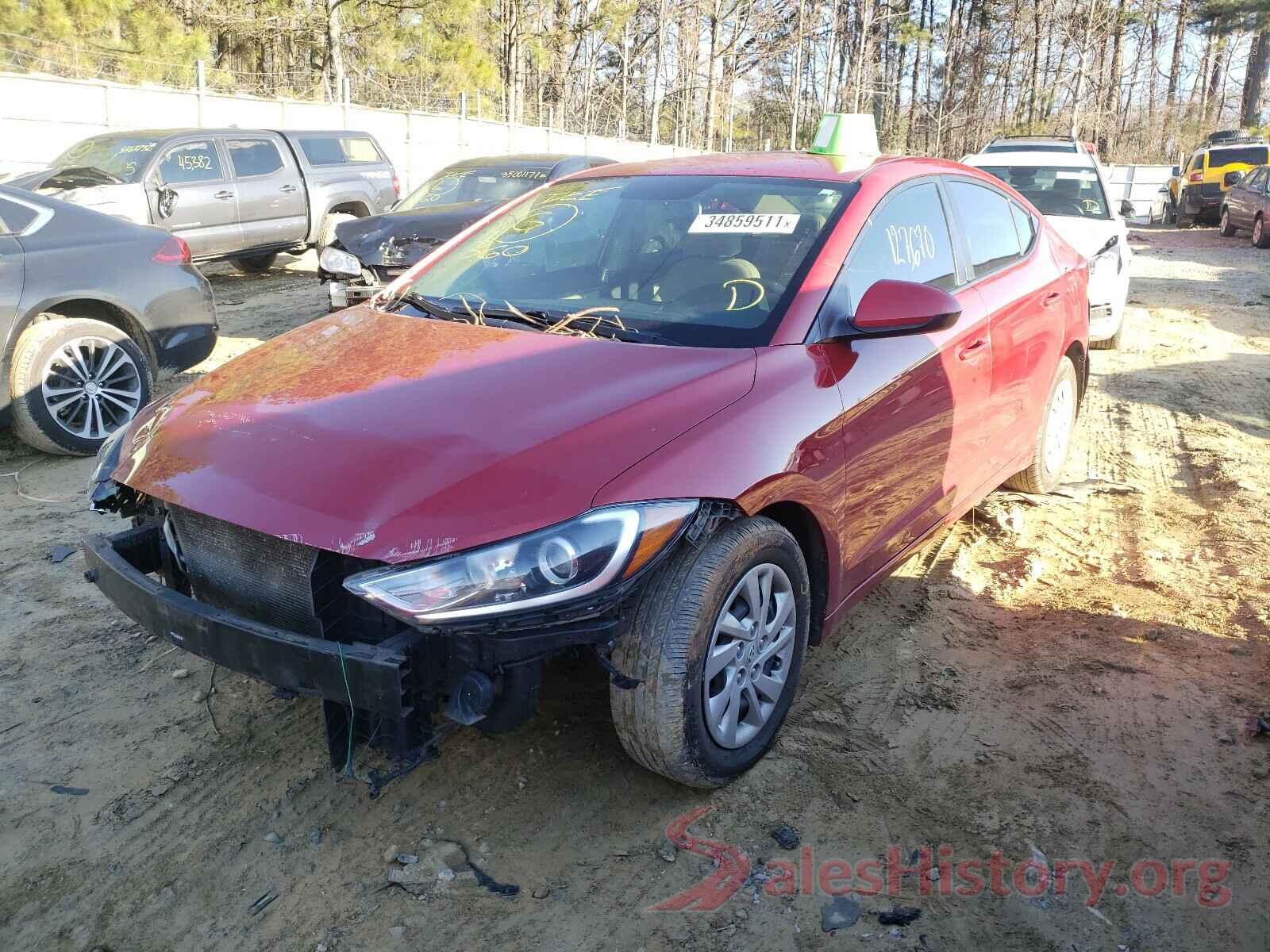 KMHD74LF5HU357467 2017 HYUNDAI ELANTRA