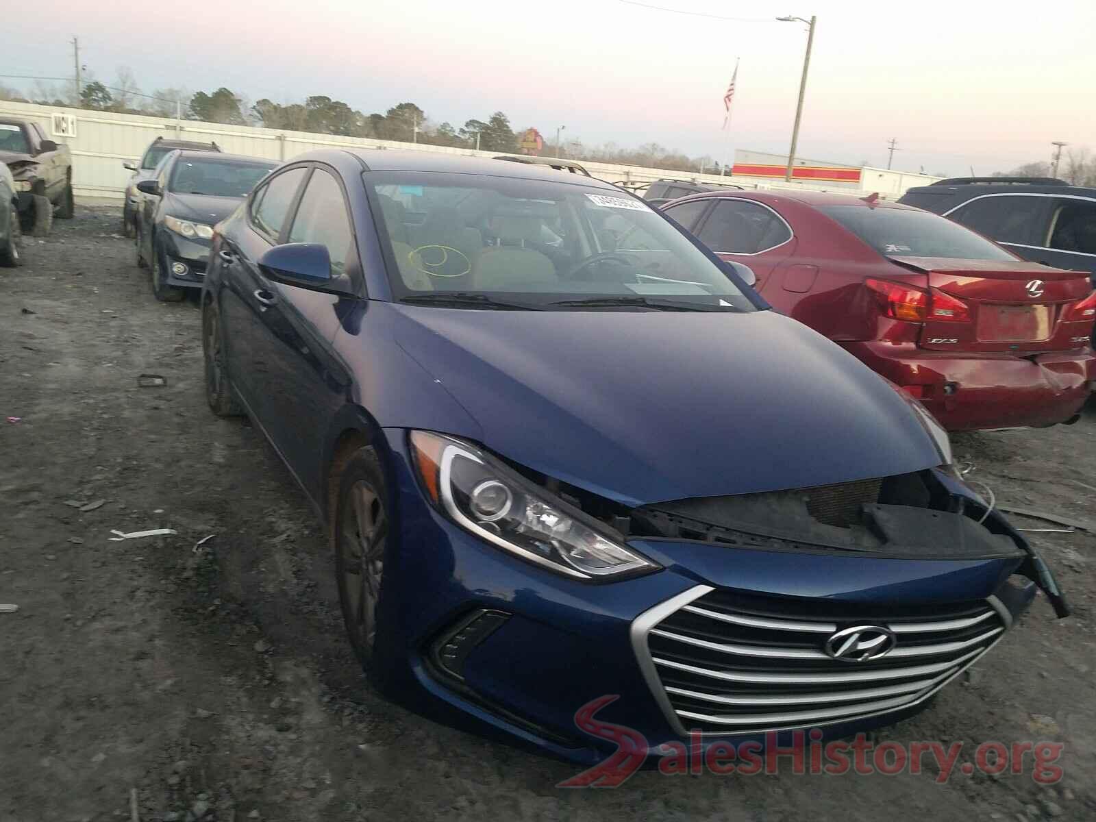 5NPD84LF2HH036854 2017 HYUNDAI ELANTRA