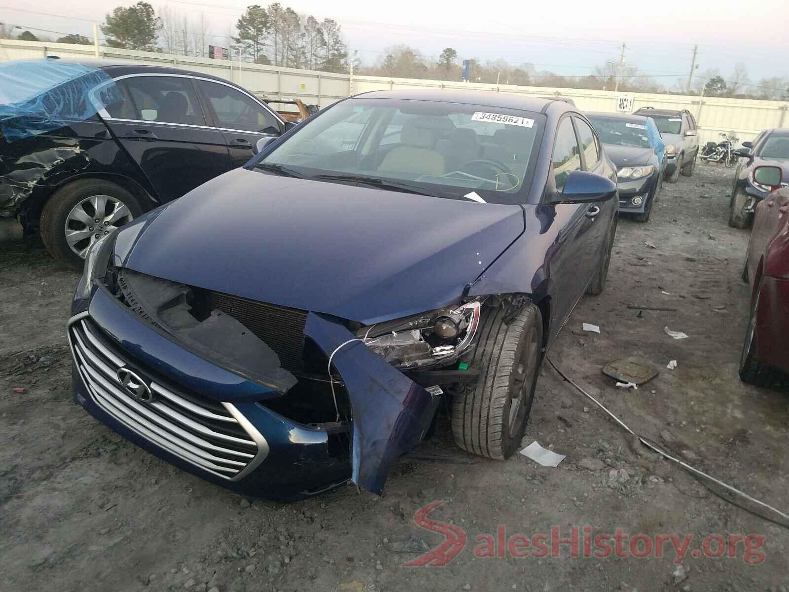 5NPD84LF2HH036854 2017 HYUNDAI ELANTRA