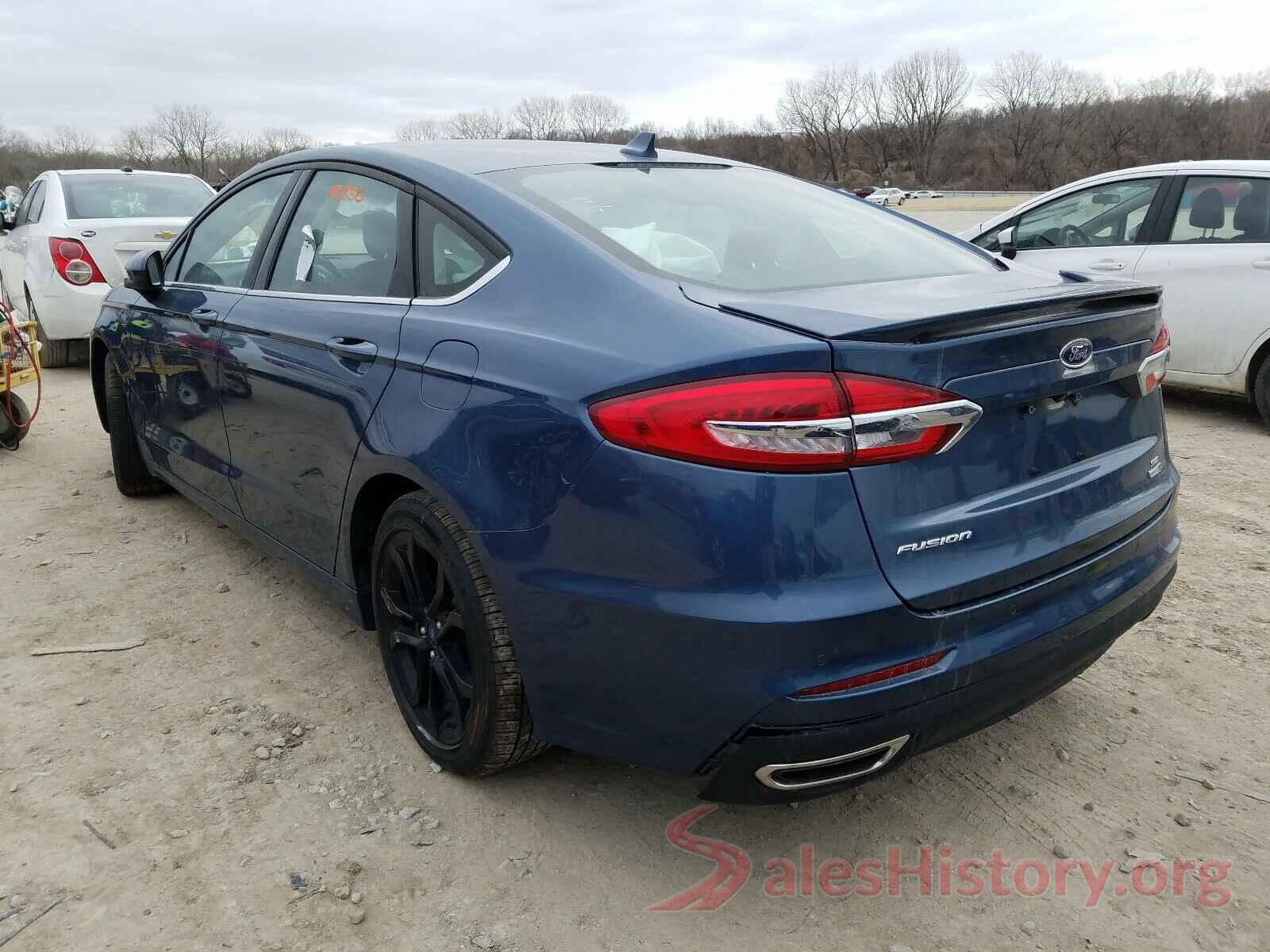 3FA6P0T91KR100228 2019 FORD FUSION