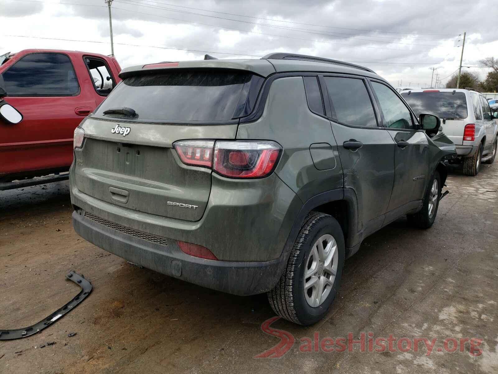 3C4NJCAB0JT193601 2018 JEEP COMPASS