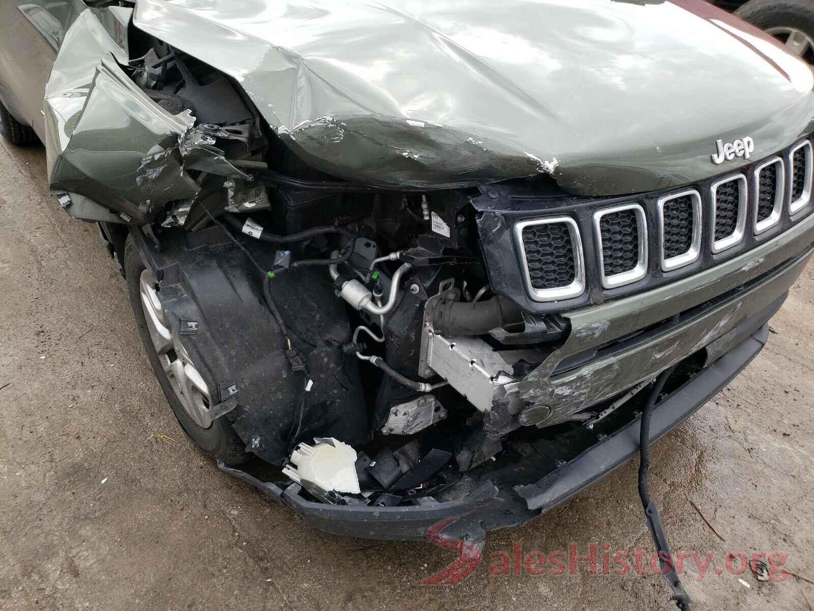 3C4NJCAB0JT193601 2018 JEEP COMPASS