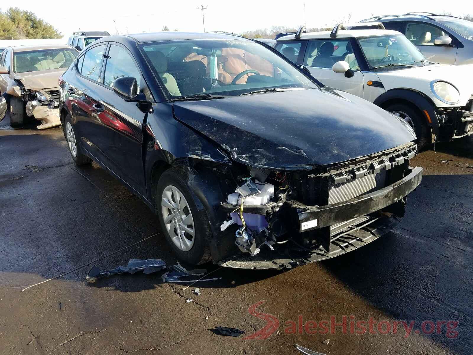 5NPD74LF4JH263570 2018 HYUNDAI ELANTRA