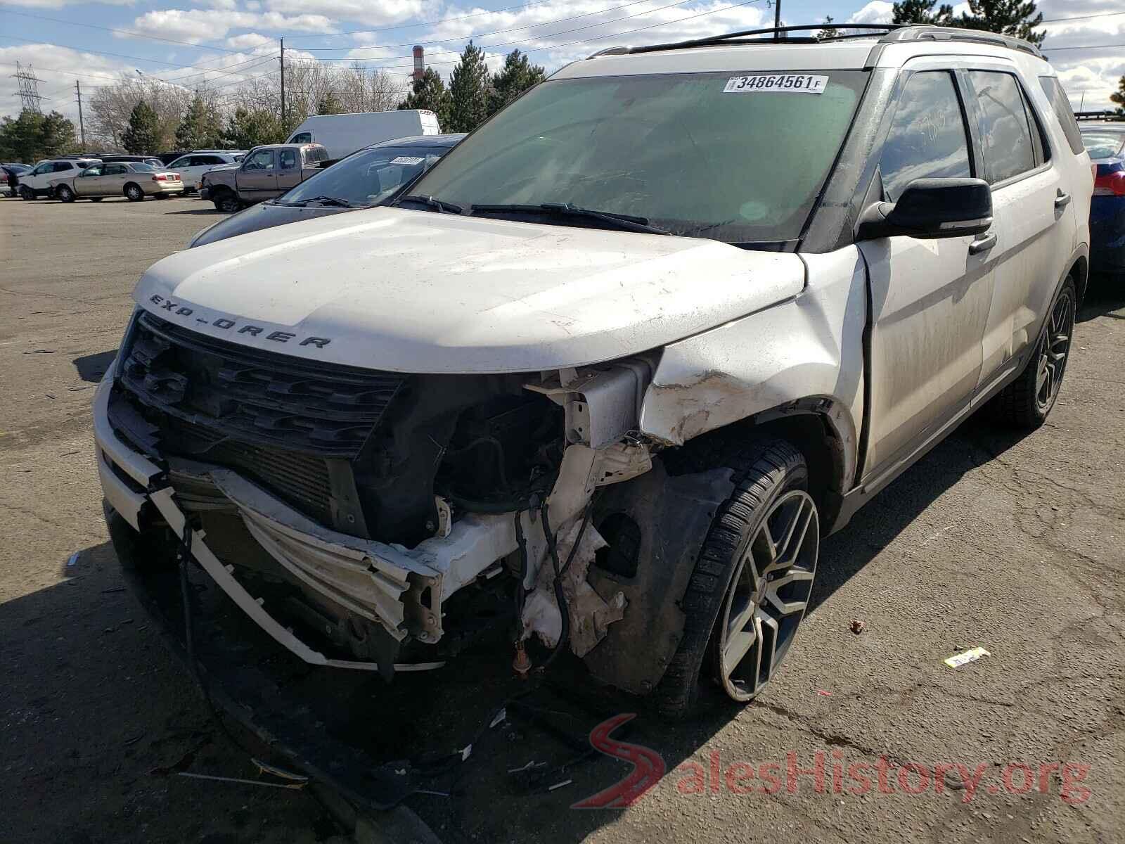 1FM5K8GT3HGD54625 2017 FORD EXPLORER