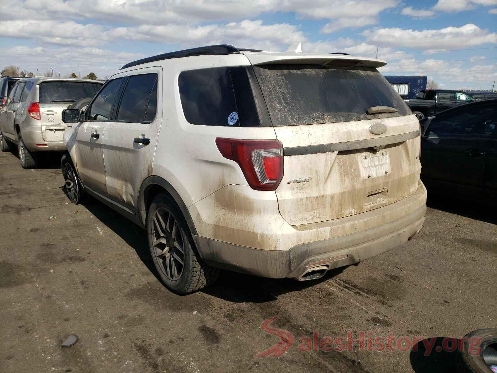 1FM5K8GT3HGD54625 2017 FORD EXPLORER