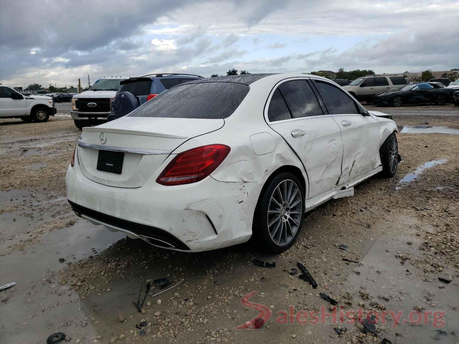 55SWF4JB5GU101853 2016 MERCEDES-BENZ C CLASS