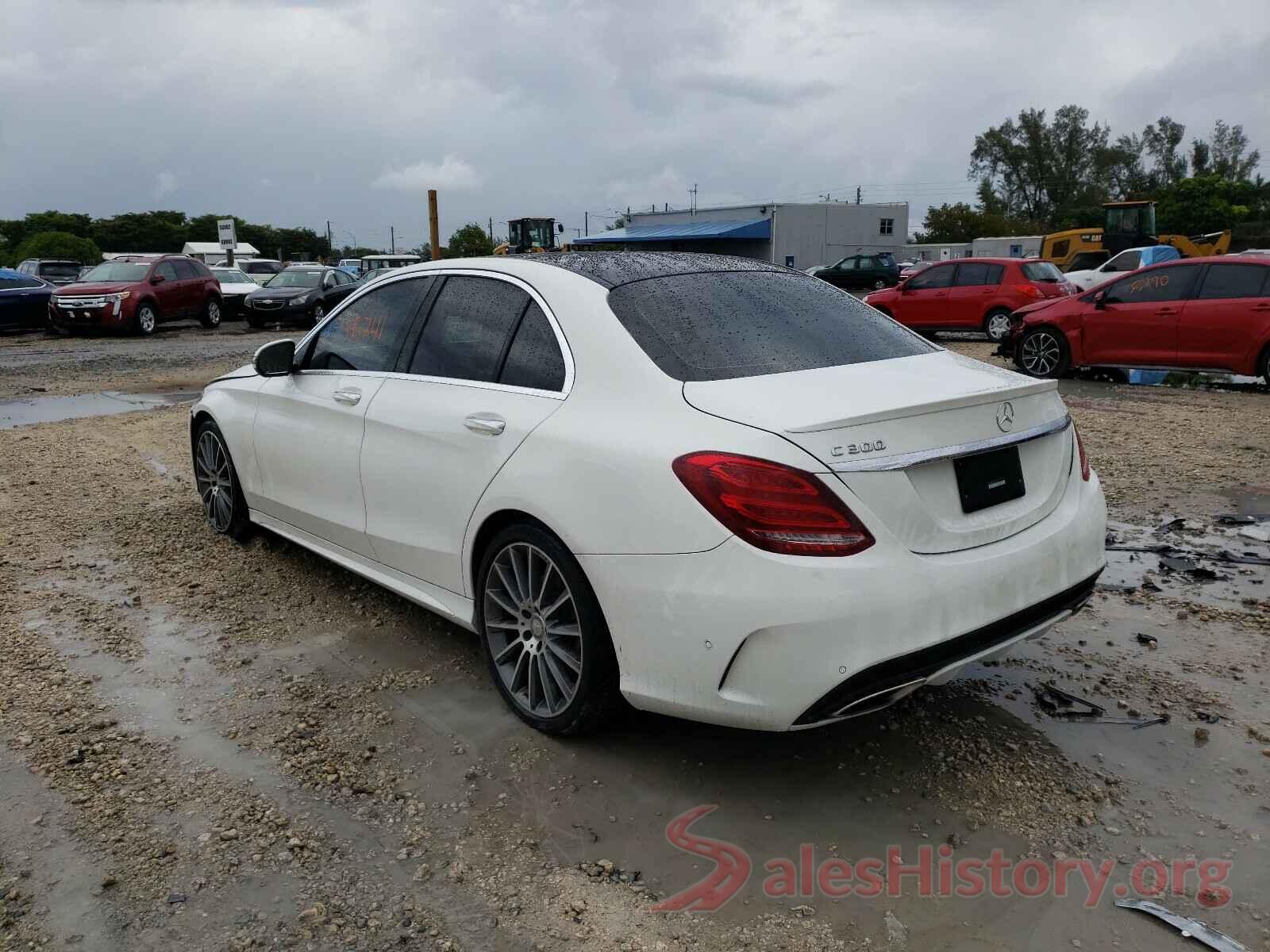 55SWF4JB5GU101853 2016 MERCEDES-BENZ C CLASS