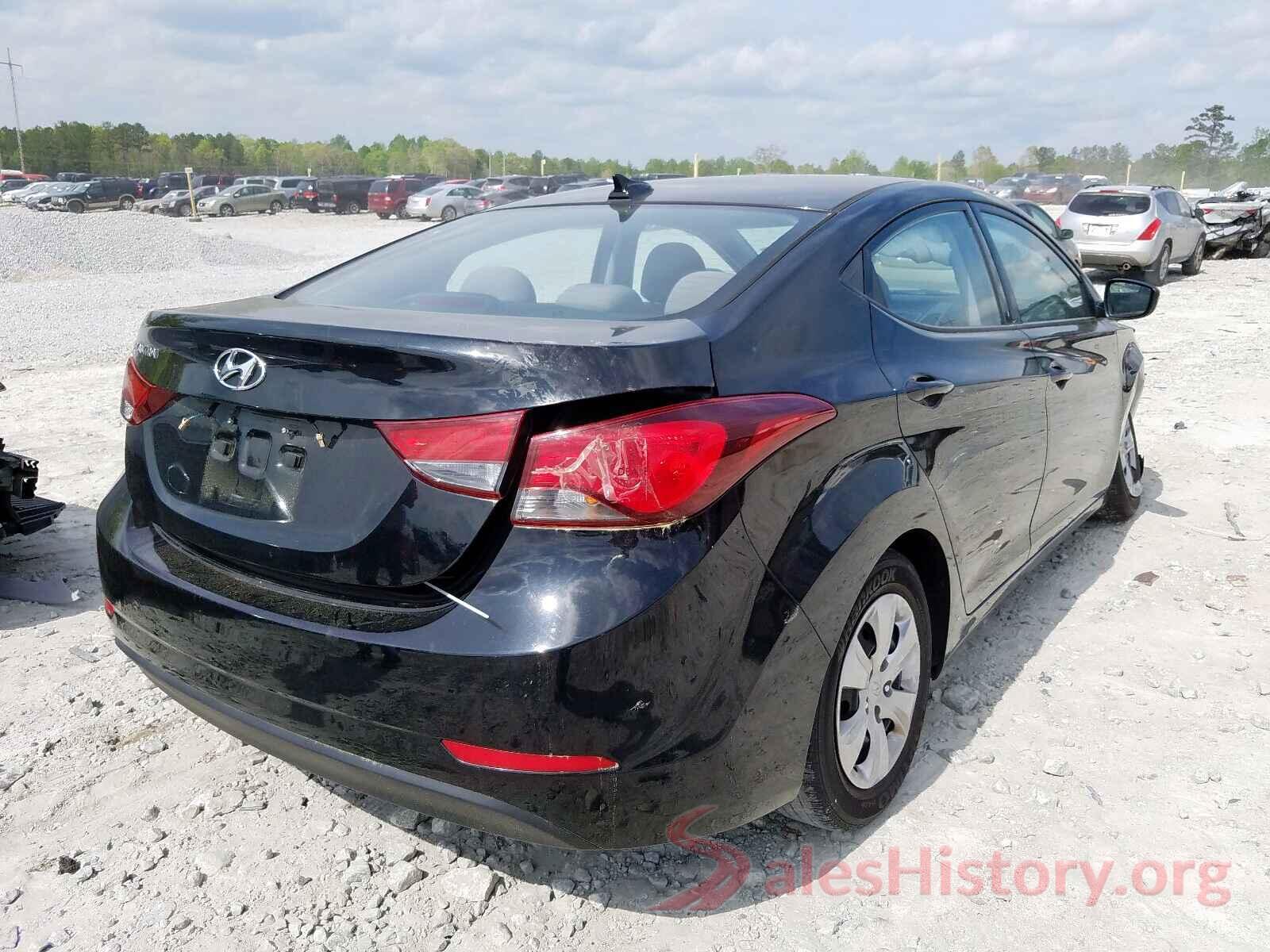 5NPDH4AE3GH761291 2016 HYUNDAI ELANTRA