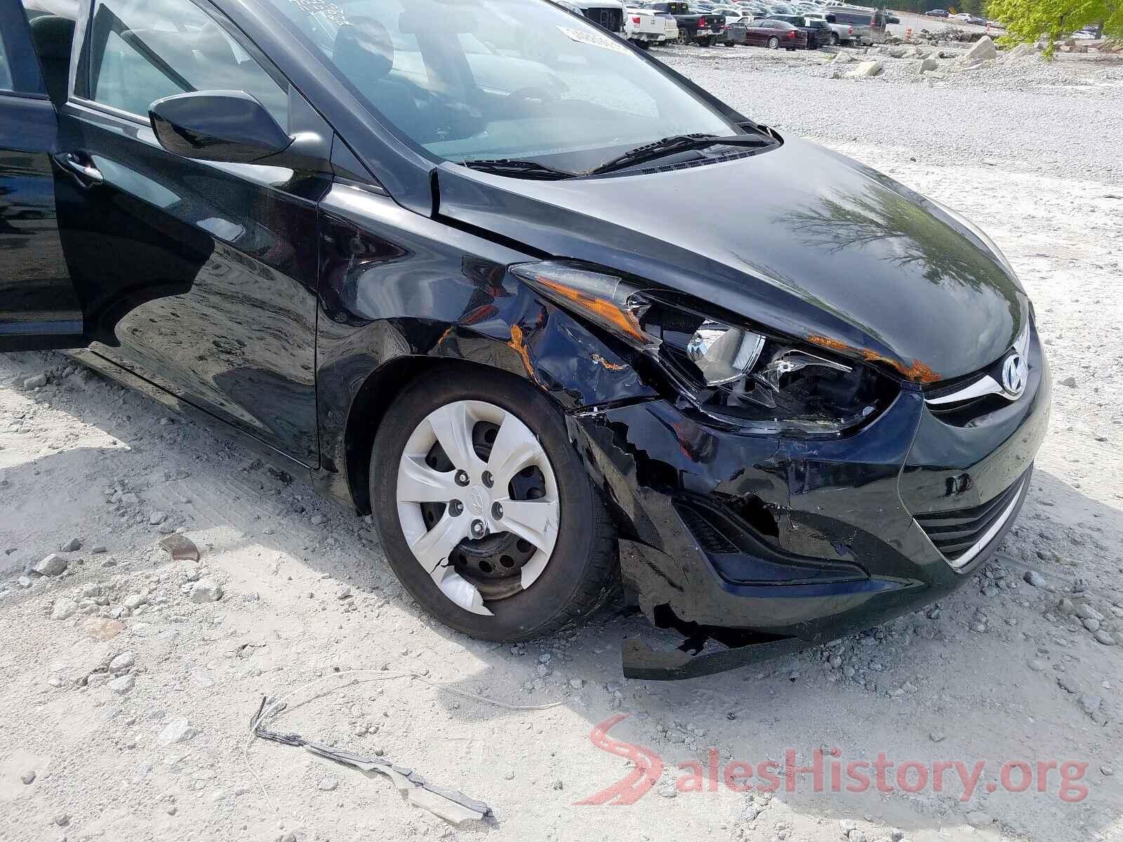 5NPDH4AE3GH761291 2016 HYUNDAI ELANTRA