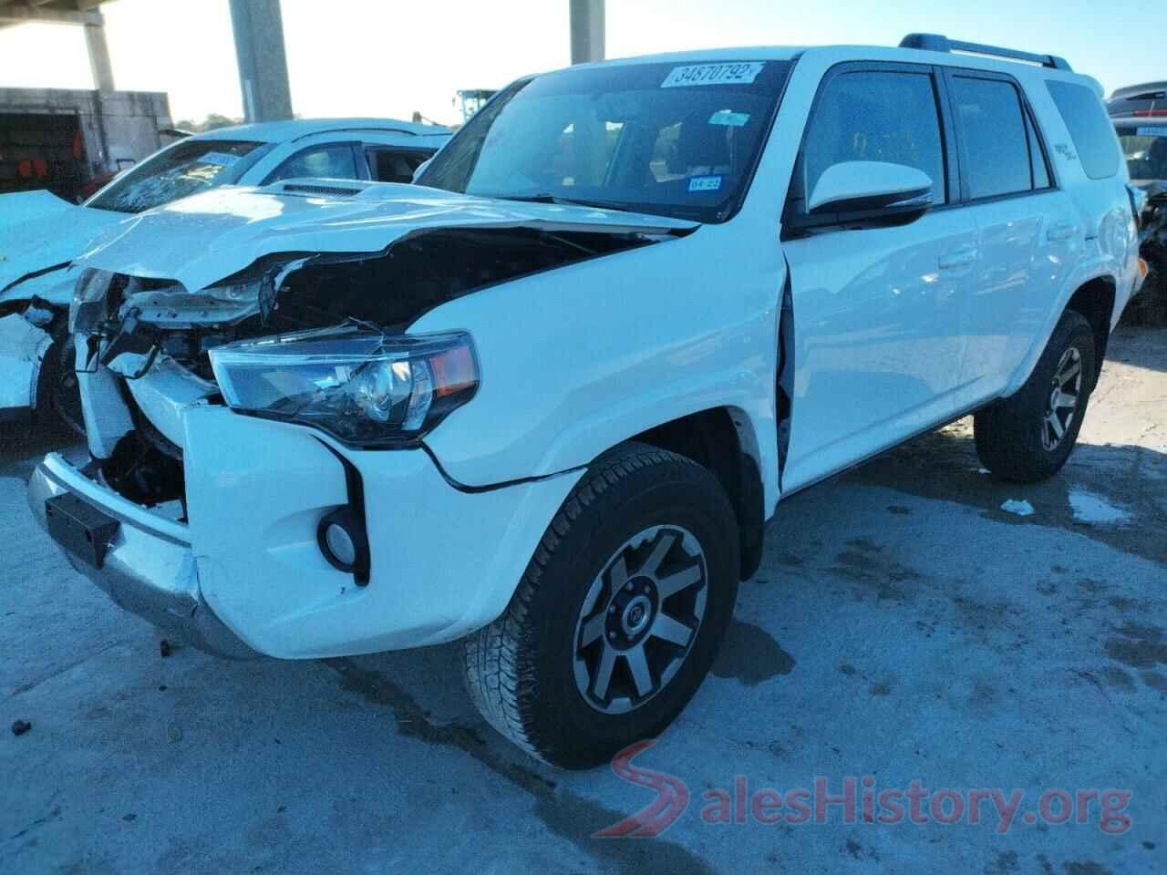 JTEBU5JR5K5737302 2019 TOYOTA 4RUNNER