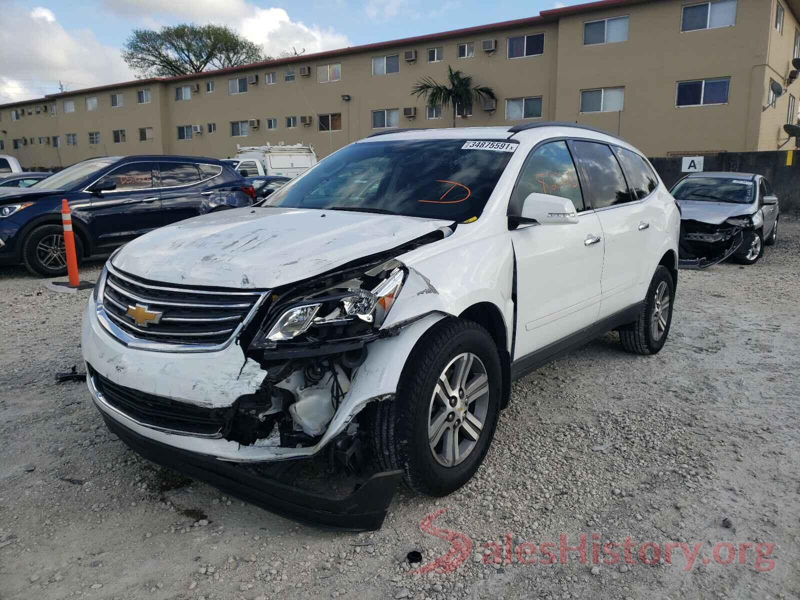 1GNKRHKD3GJ121548 2016 CHEVROLET TRAVERSE