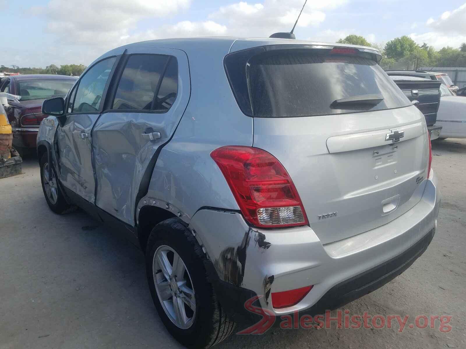 3GNCJKSB7KL365969 2019 CHEVROLET TRAX