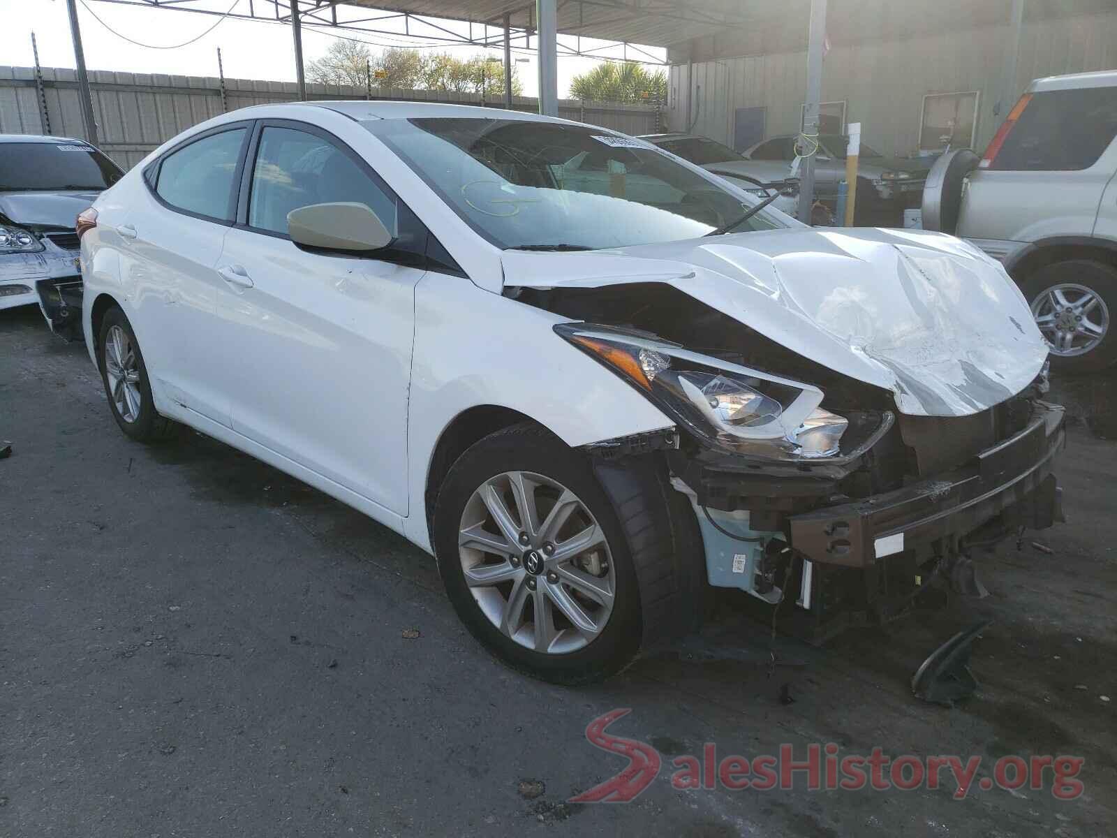 5NPDH4AEXGH760929 2016 HYUNDAI ELANTRA