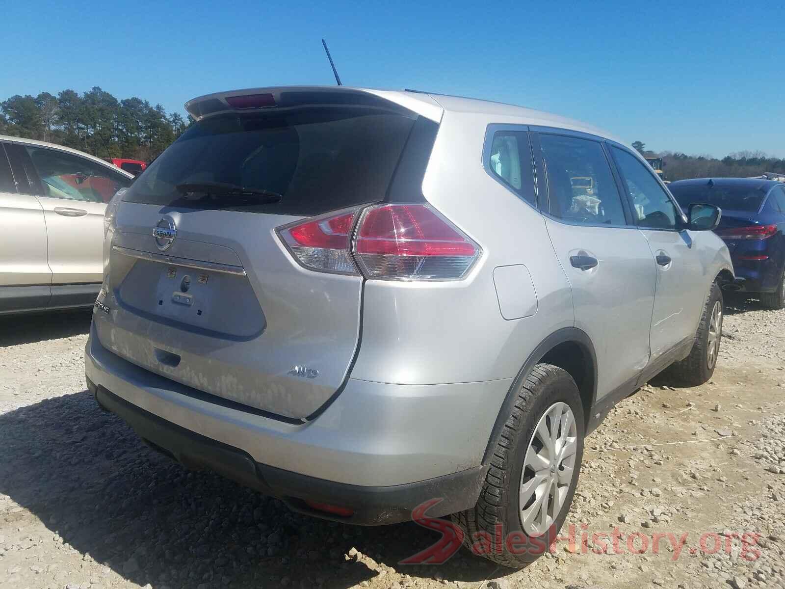 5N1AT2MV5GC820916 2016 NISSAN ROGUE