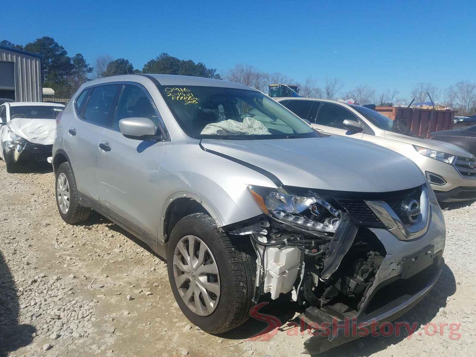 5N1AT2MV5GC820916 2016 NISSAN ROGUE