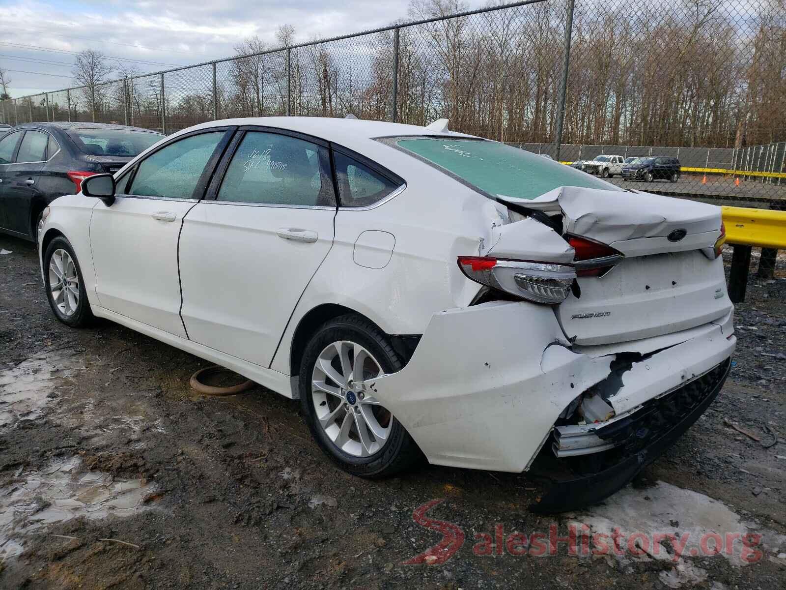 3FA6P0HD3LR191288 2020 FORD FUSION