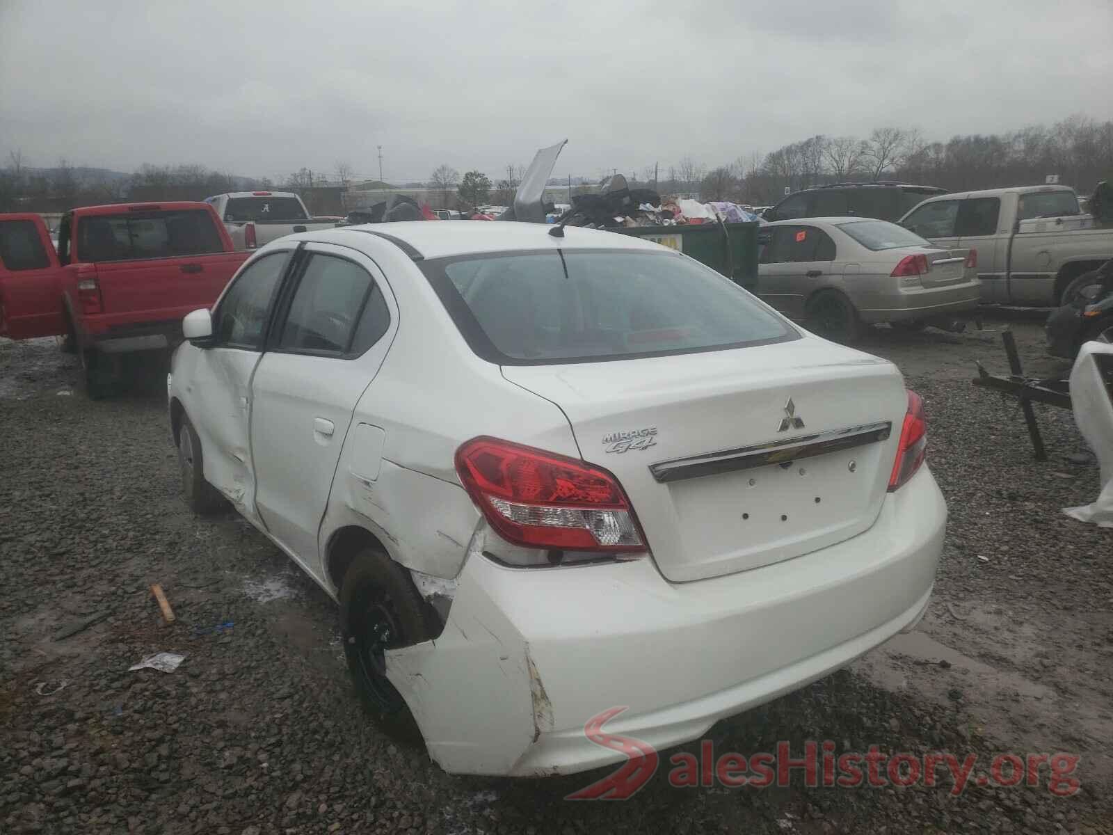 ML32F3FJ7LHF07983 2020 MITSUBISHI MIRAGE