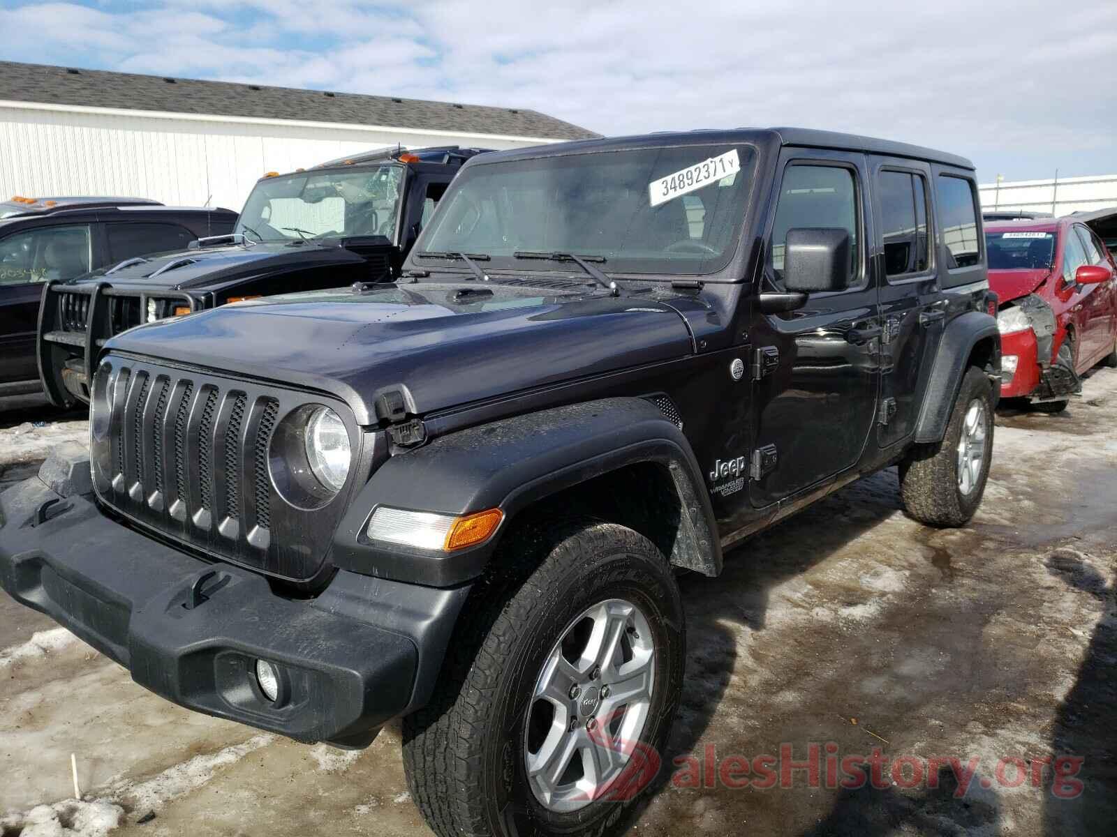 1C4HJXDG4KW678931 2019 JEEP WRANGLER