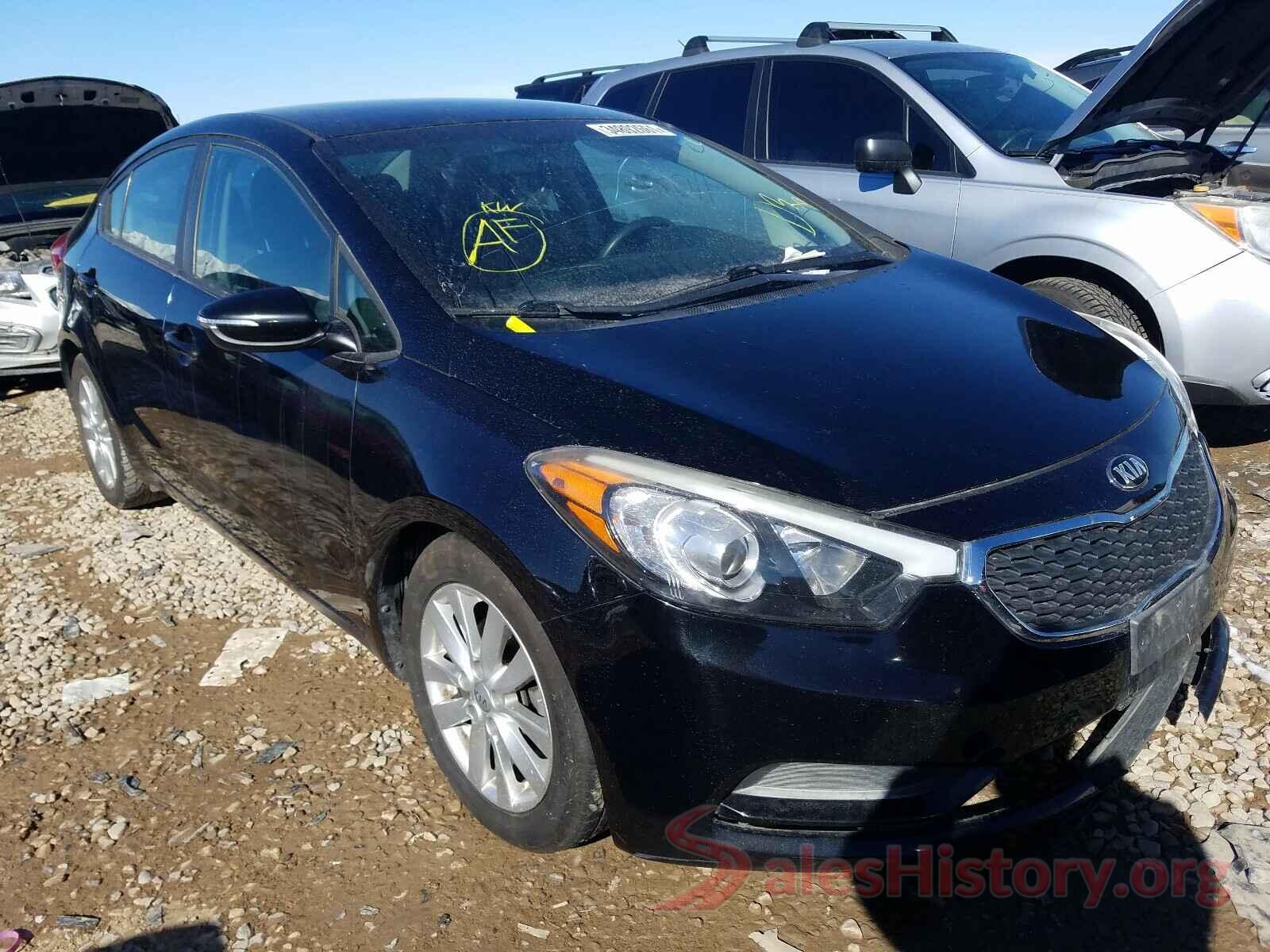 KNAFX4A64G5441995 2016 KIA FORTE