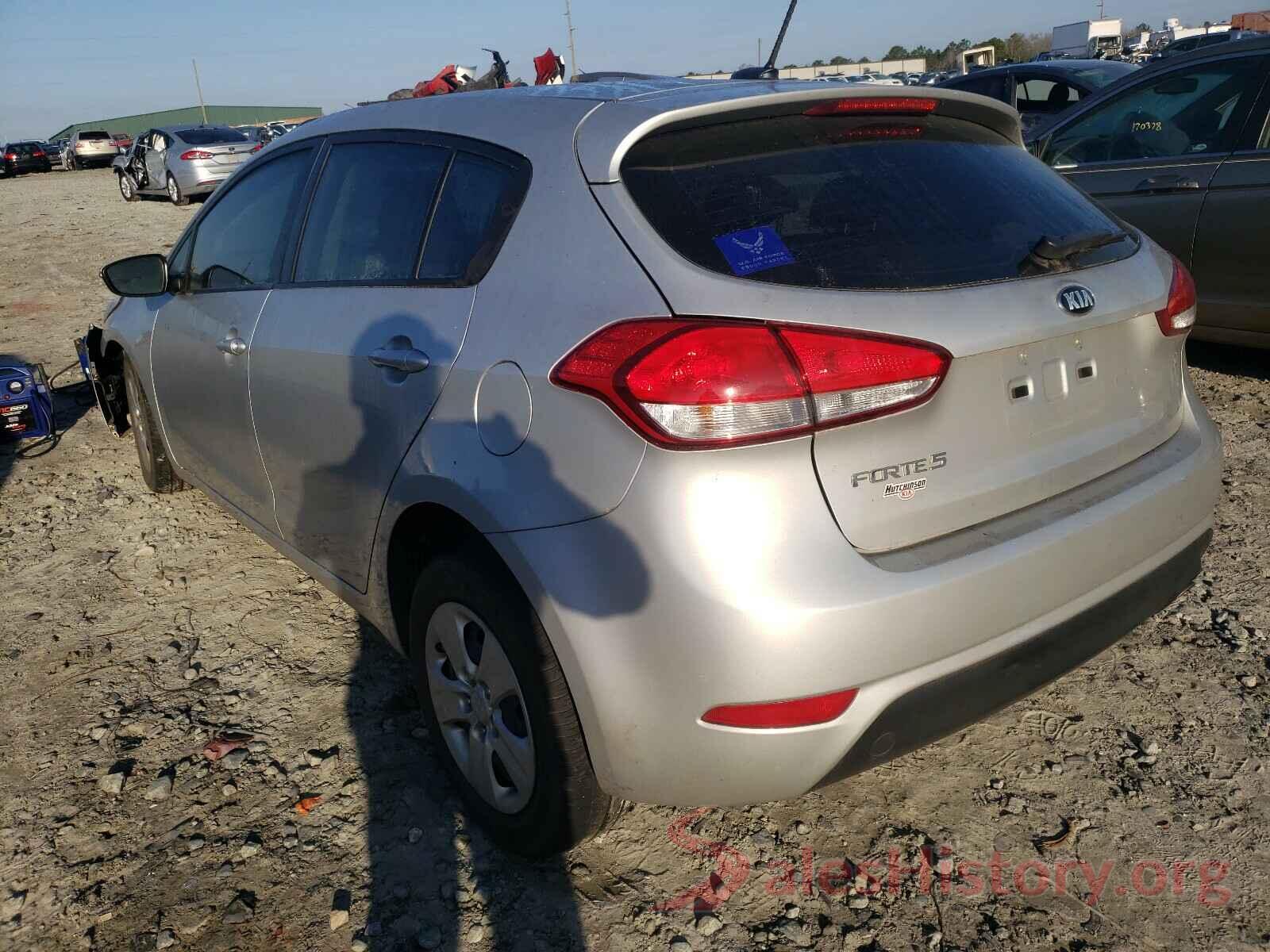 KNAFK5A81H5699687 2017 KIA FORTE