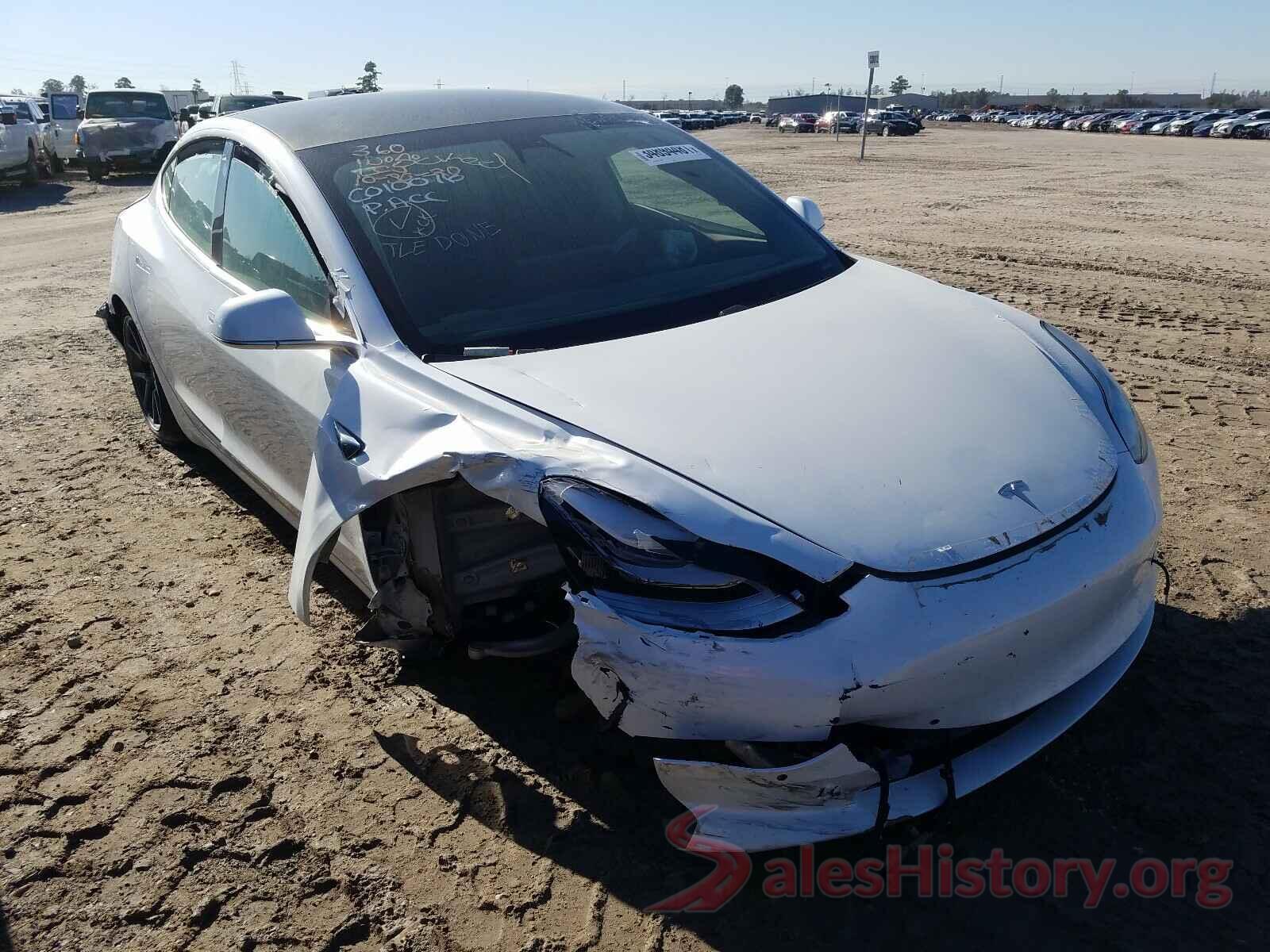 5YJ3E1EAXLF799779 2020 TESLA MODEL 3