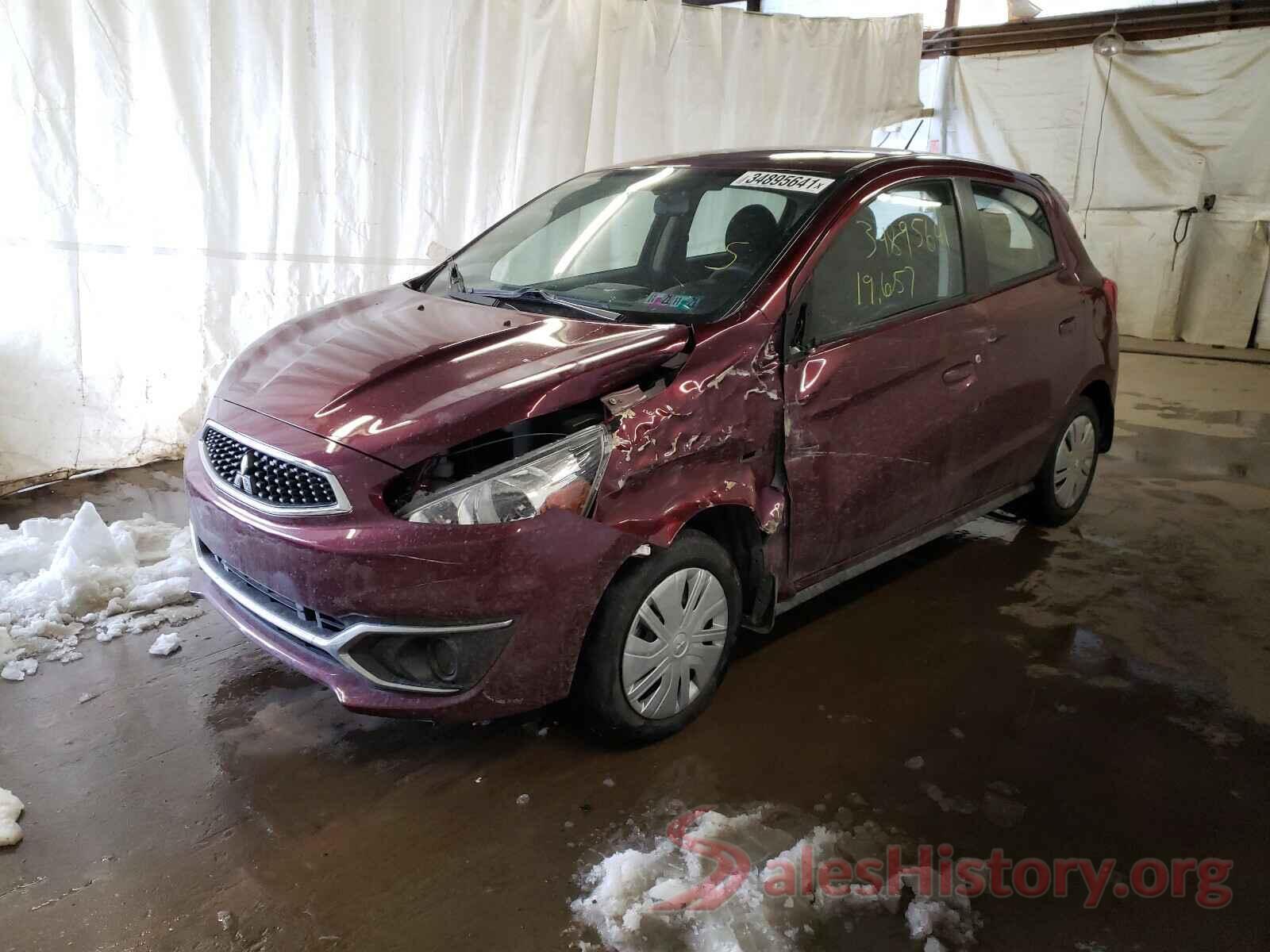 ML32A3HJ4JH014199 2018 MITSUBISHI MIRAGE