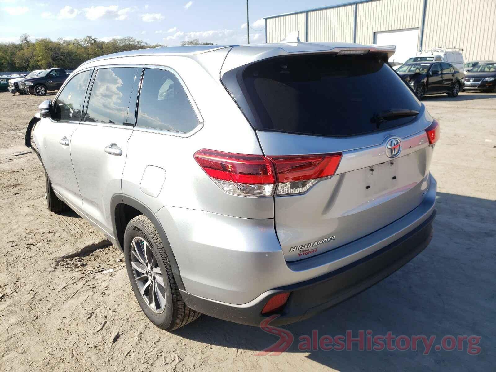 5TDKZRFH0JS534212 2018 TOYOTA HIGHLANDER