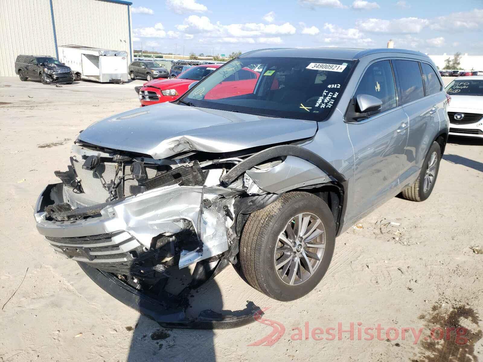 5TDKZRFH0JS534212 2018 TOYOTA HIGHLANDER