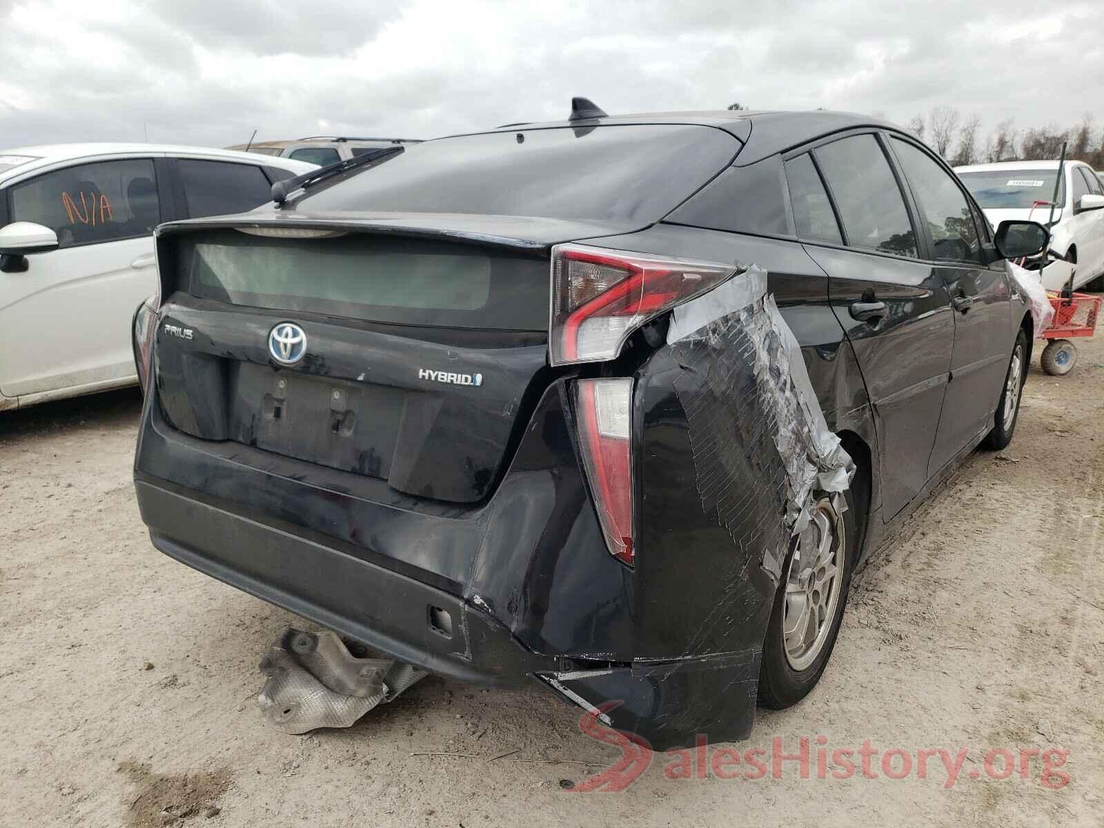 JTDKBRFU4G3009312 2016 TOYOTA PRIUS